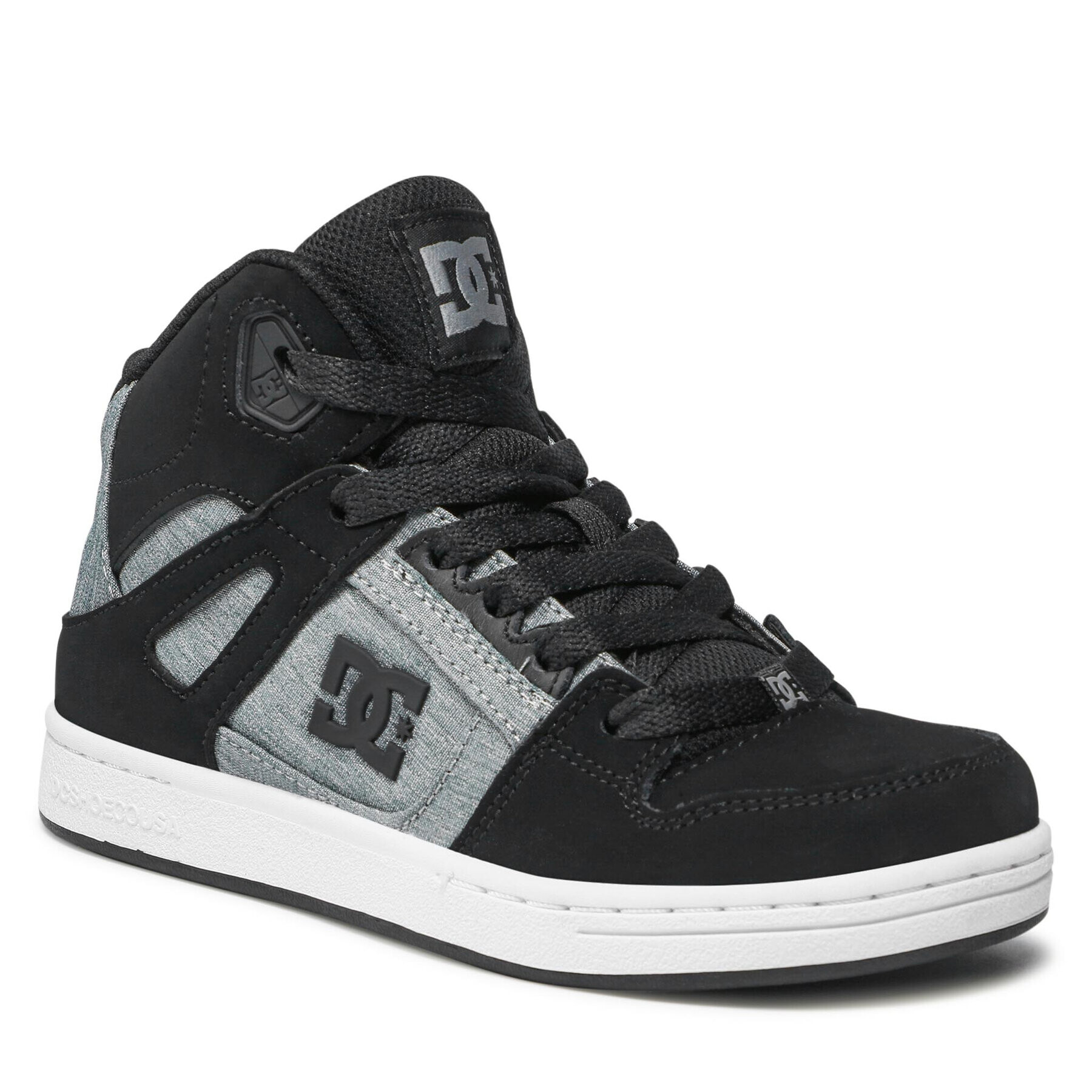 DC Sneakers Pure High-Top ADBS100242 Negru - Pled.ro