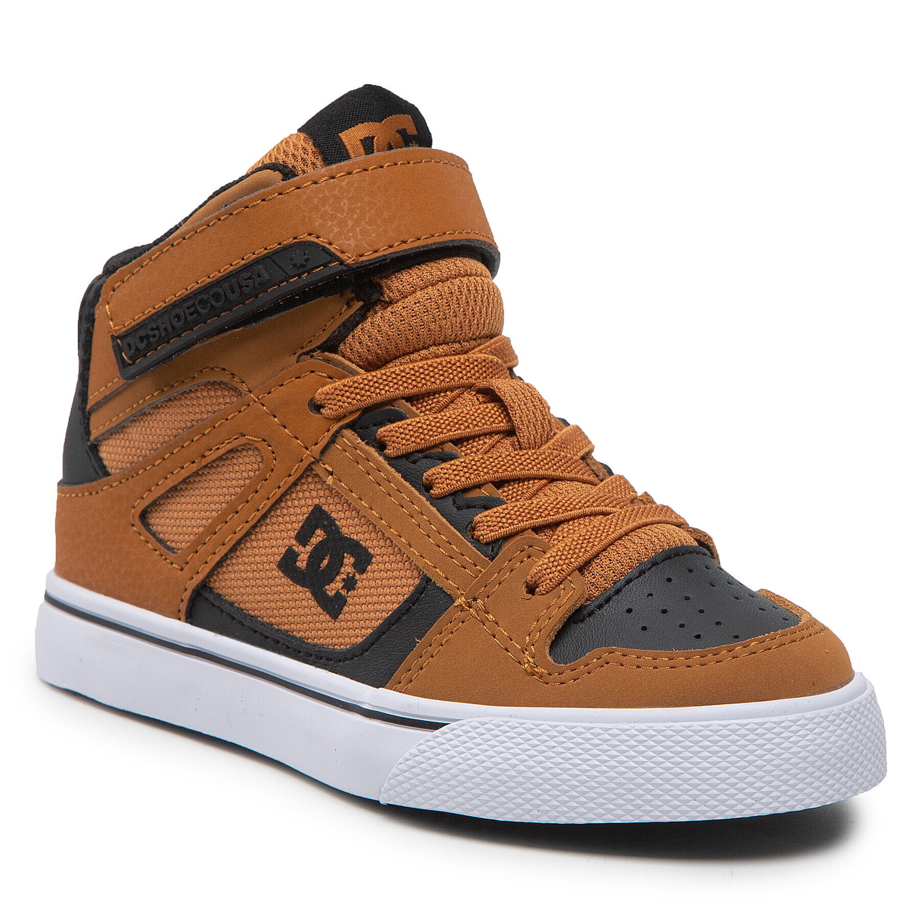 DC Sneakers Pure High-Top Ev ADBS300324 Maro - Pled.ro