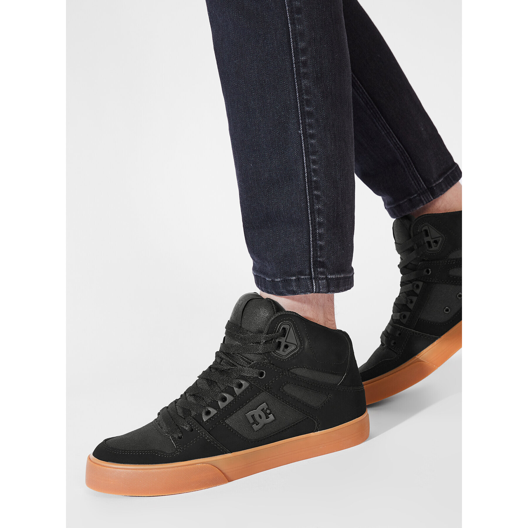 DC Sneakers Pure High-Top Wc ADYS400043 Negru - Pled.ro