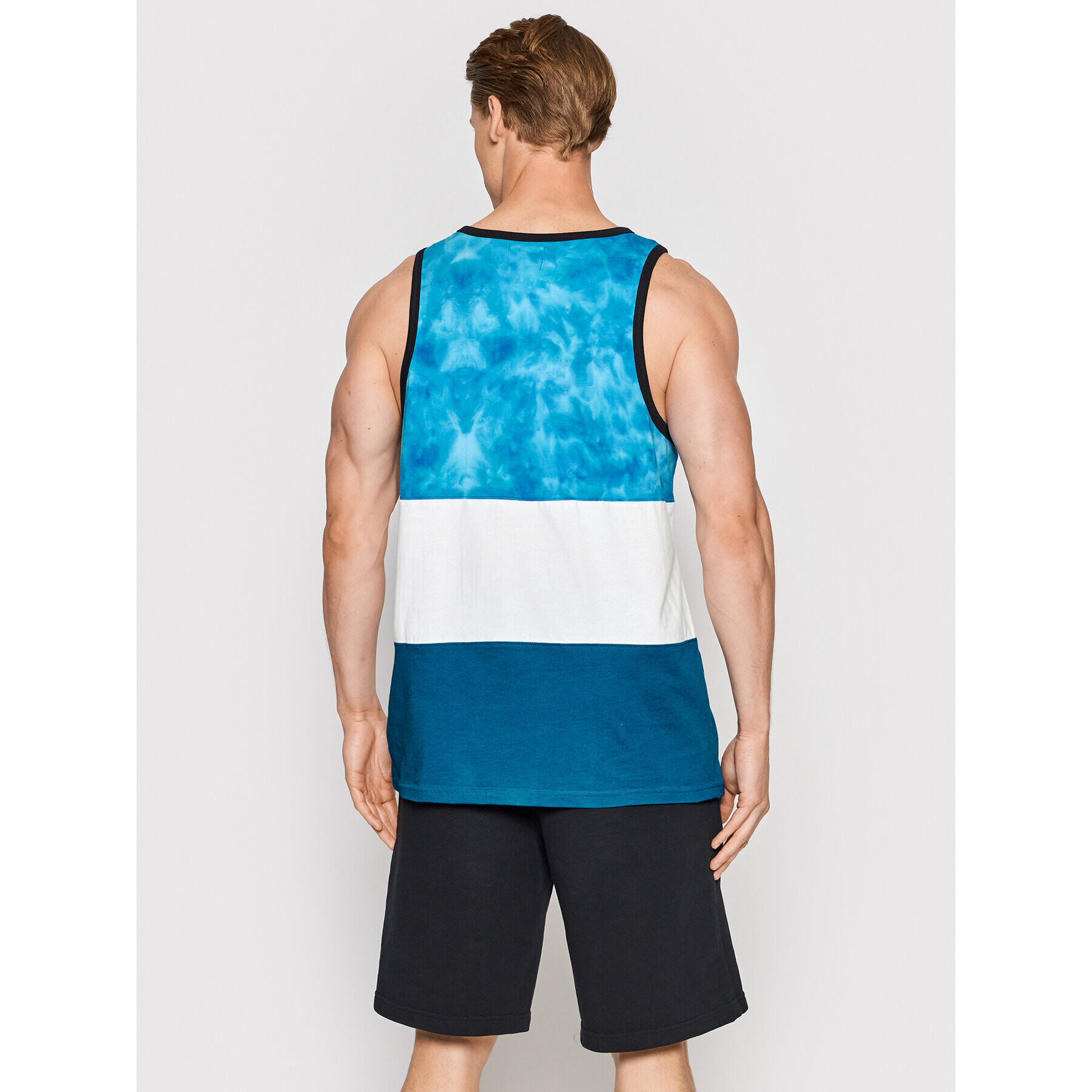 DC Tank top Deep End EDYKT03519 Albastru Relaxed Fit - Pled.ro