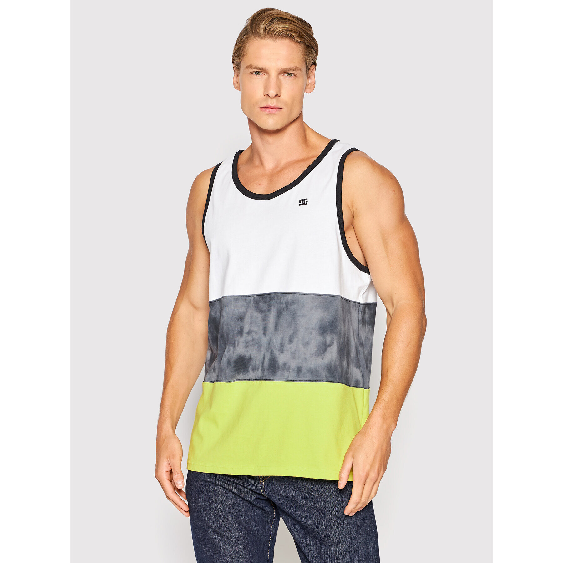 DC Tank top Deep End EDYKT03519 Colorat Regular Fit - Pled.ro