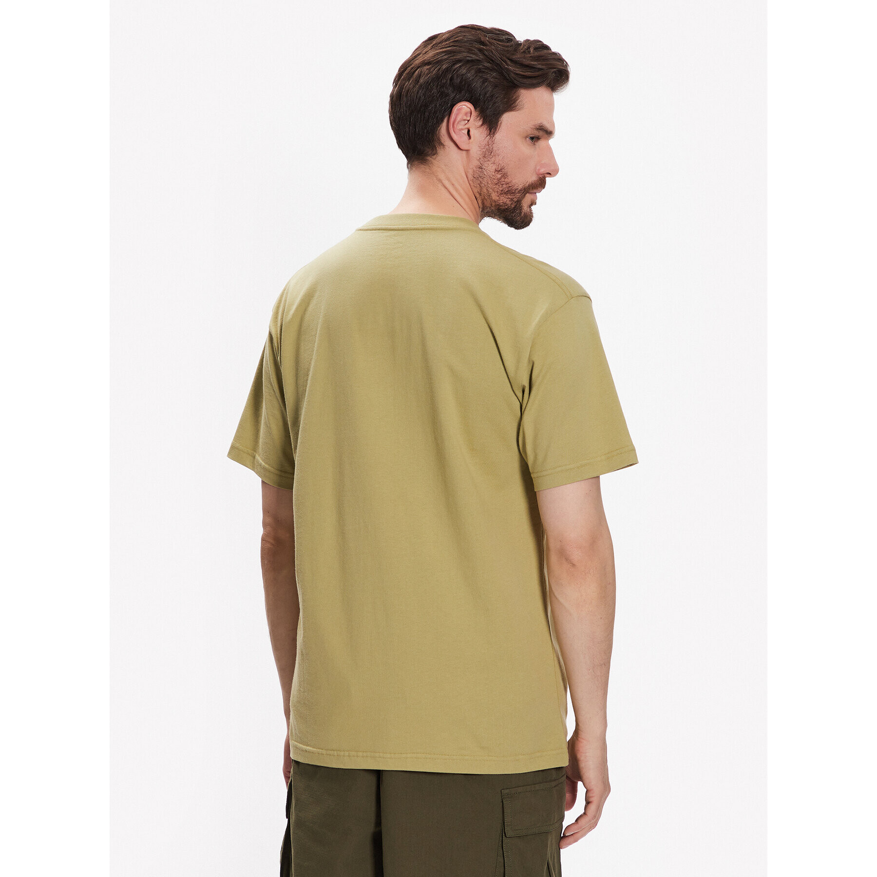 DC Tricou ADYZT04985 Verde Relaxed Fit - Pled.ro