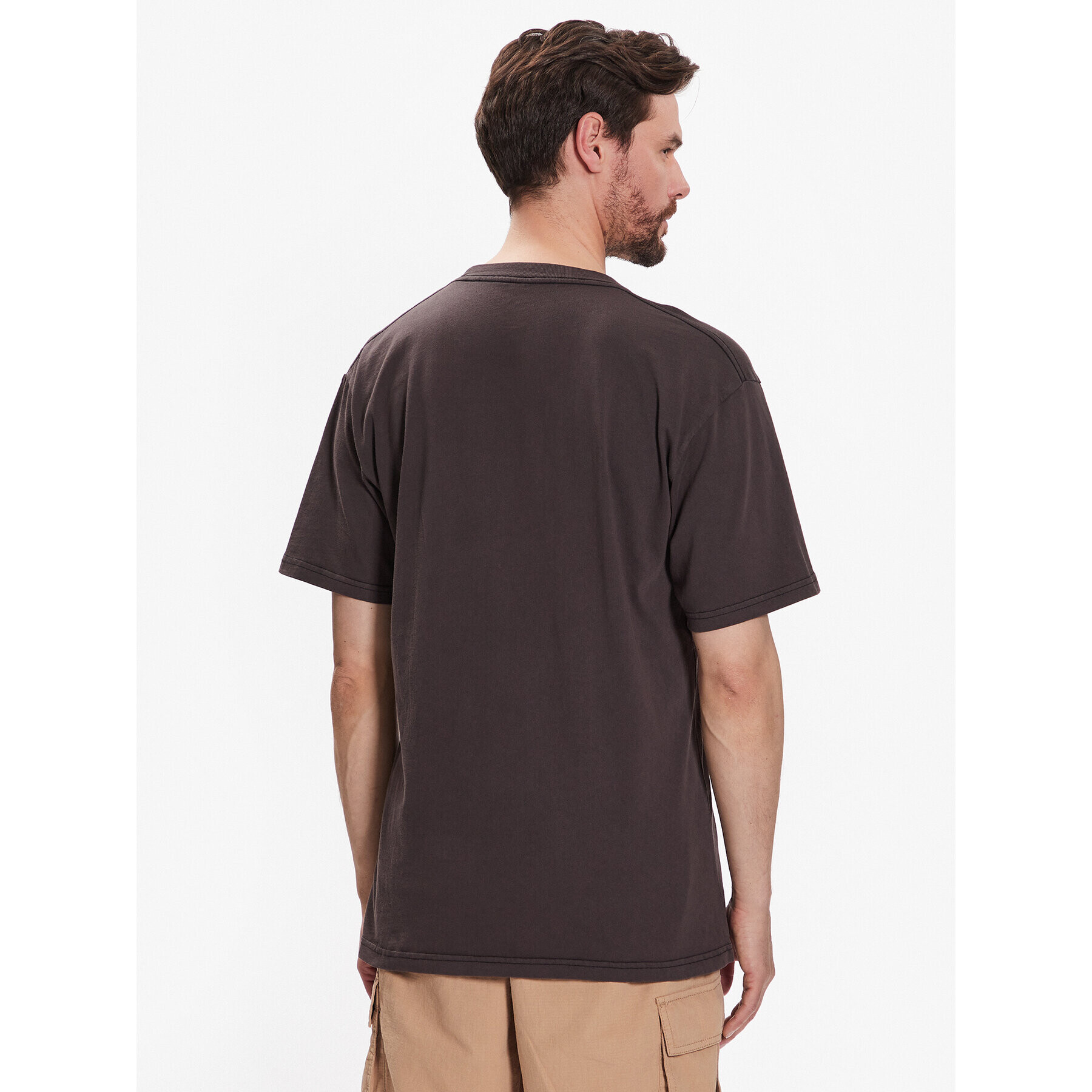 DC Tricou Pigment Dye ADYZT05223 Maro Relaxed Fit - Pled.ro