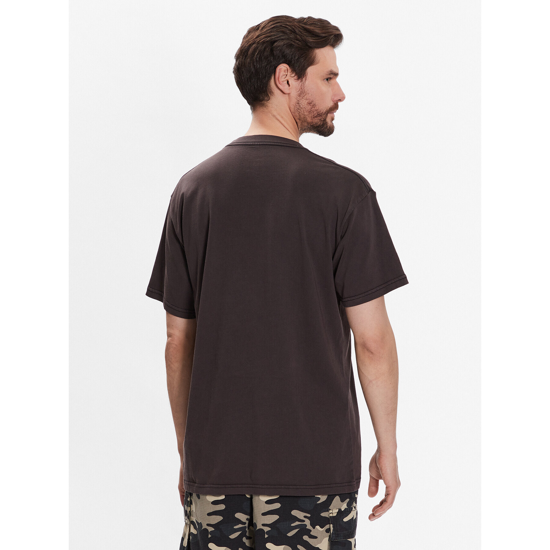 DC Tricou Shatter ADYZT05234 Maro Relaxed Fit - Pled.ro