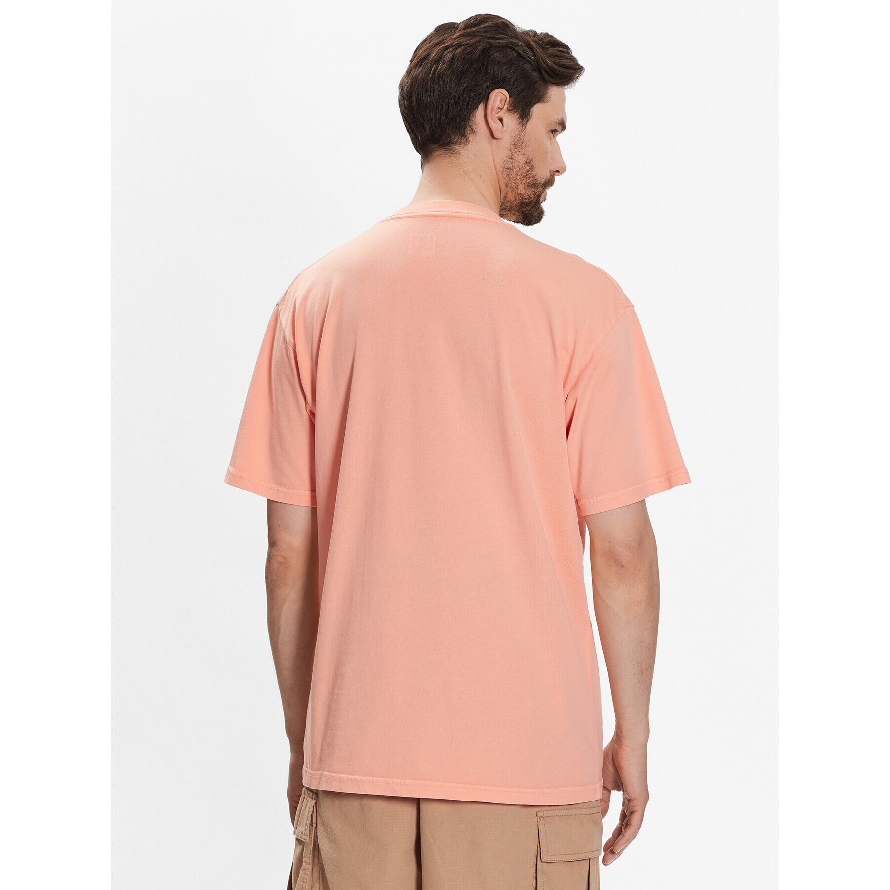 DC Tricou Shatter ADYZT05234 Portocaliu Regular Fit - Pled.ro