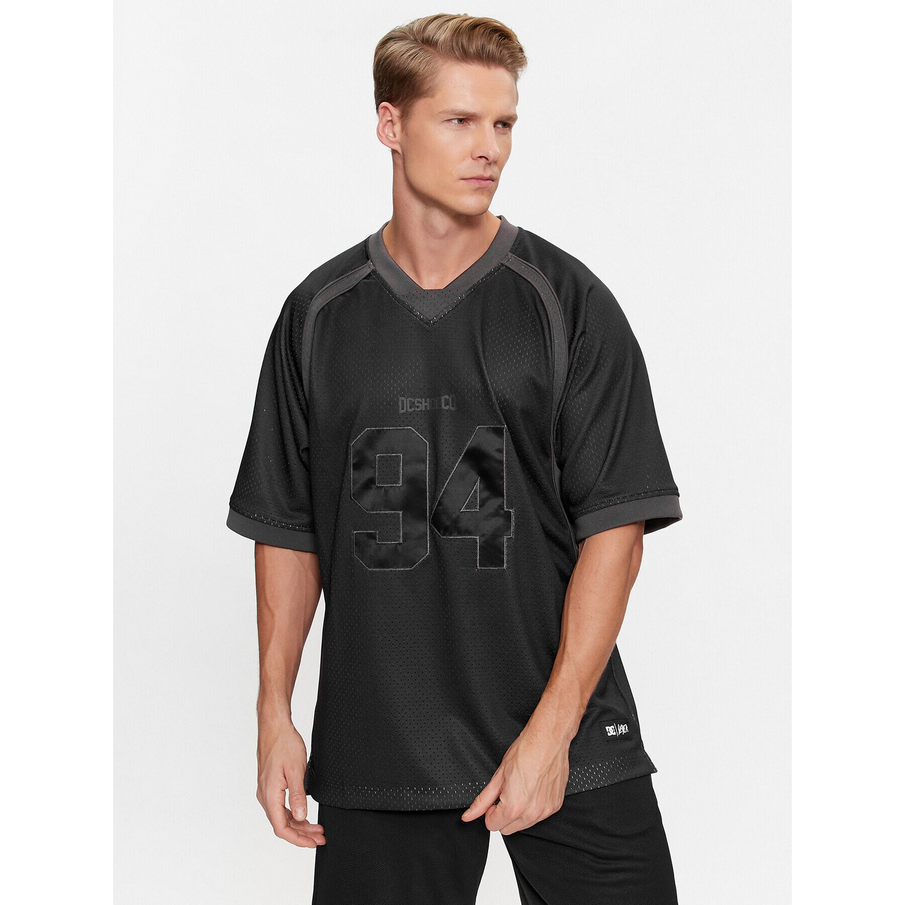 DC Tricou Slayer Jersey Kttp ADYKT03225 Negru Regular Fit - Pled.ro