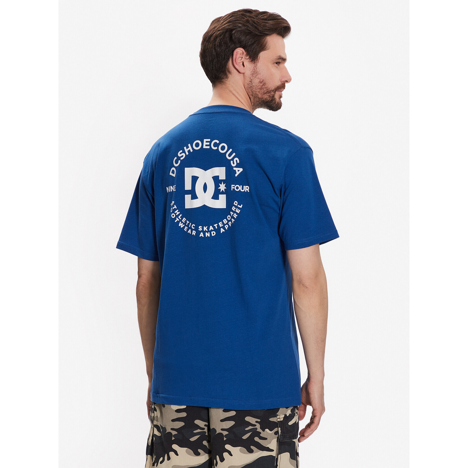 DC Tricou Star Pilot ADYZT04991 Bleumarin Relaxed Fit - Pled.ro