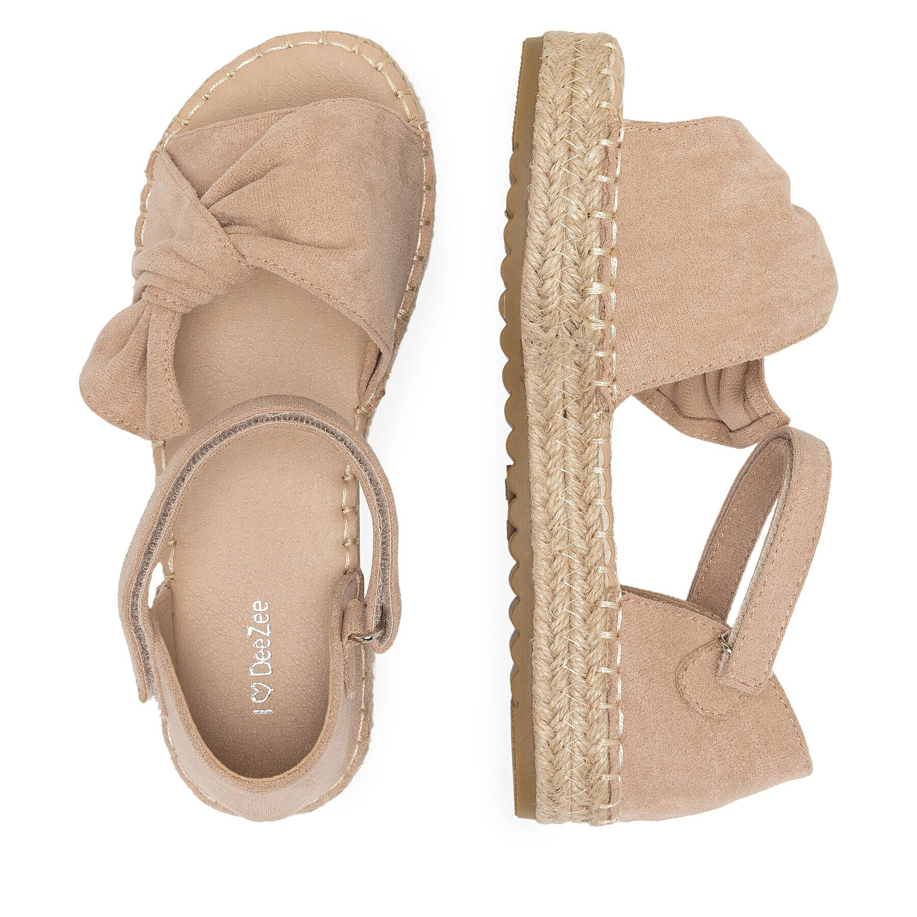 DeeZee Espadrile CSS20378-01 Bej - Pled.ro