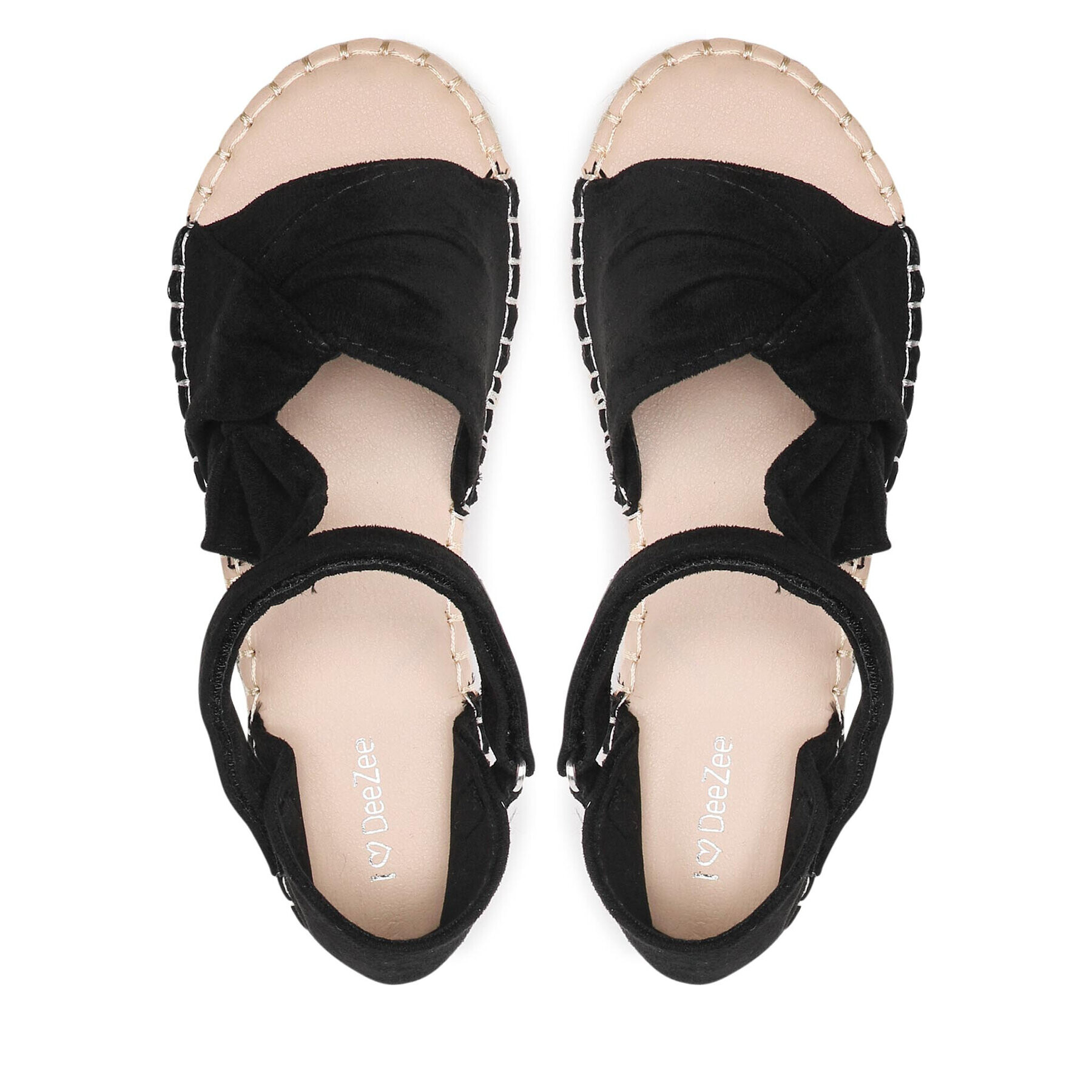 DeeZee Espadrile CSS20378-01 Negru - Pled.ro