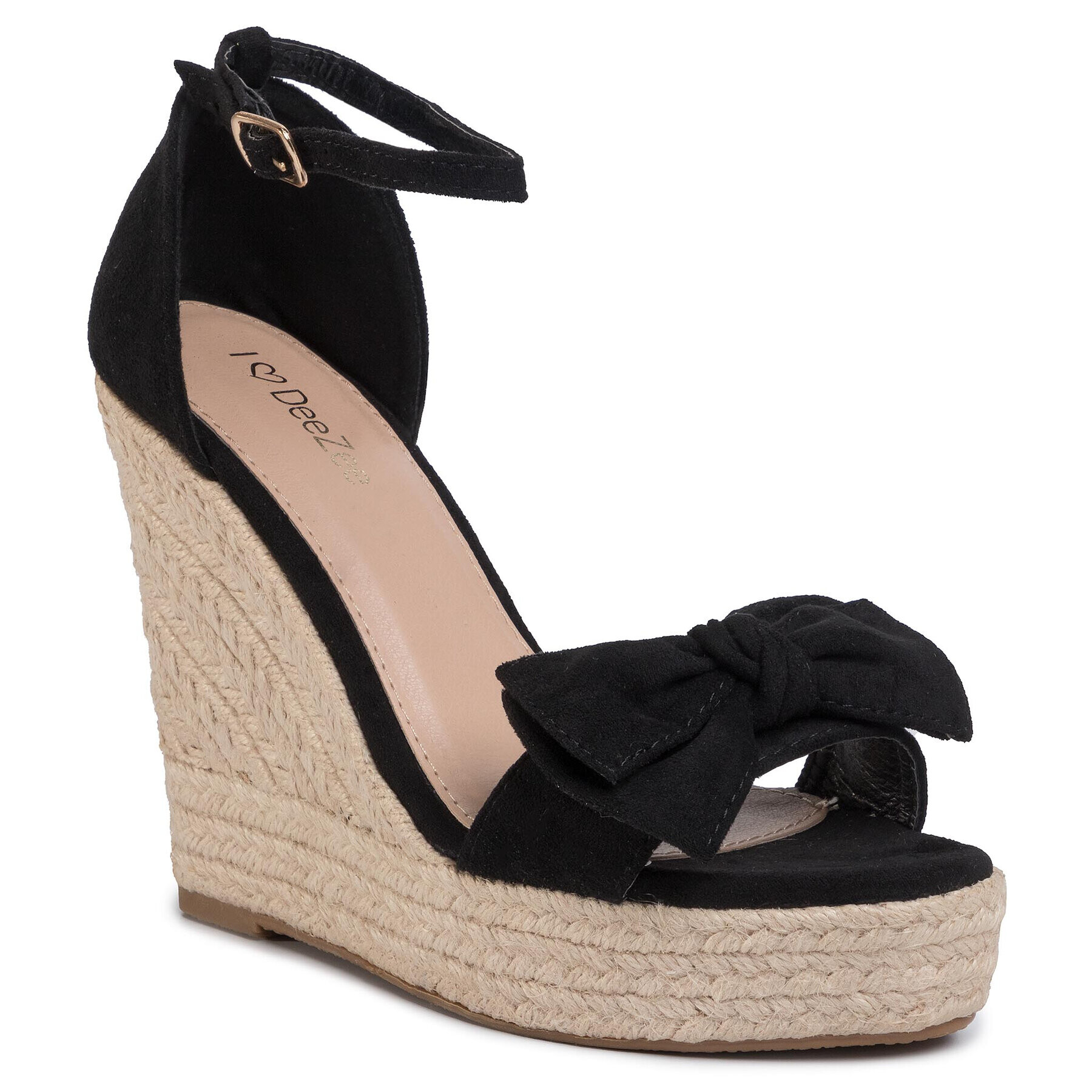 DeeZee Espadrile LL-2020-51 Negru - Pled.ro