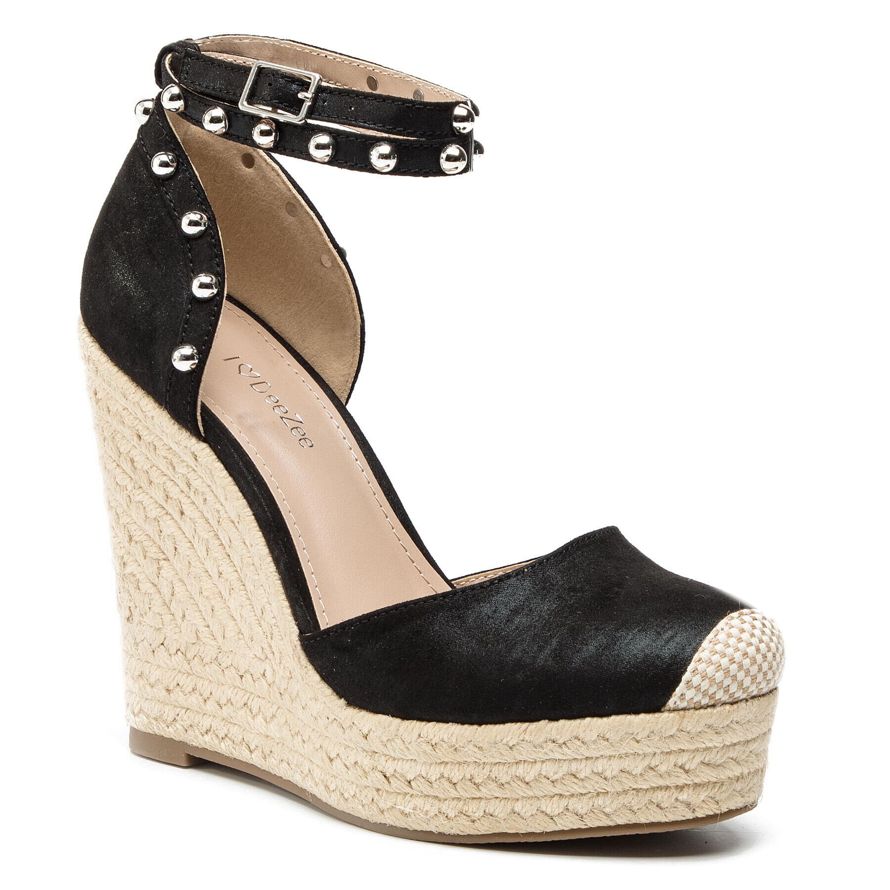 DeeZee Espadrile LS4981-01 Negru - Pled.ro