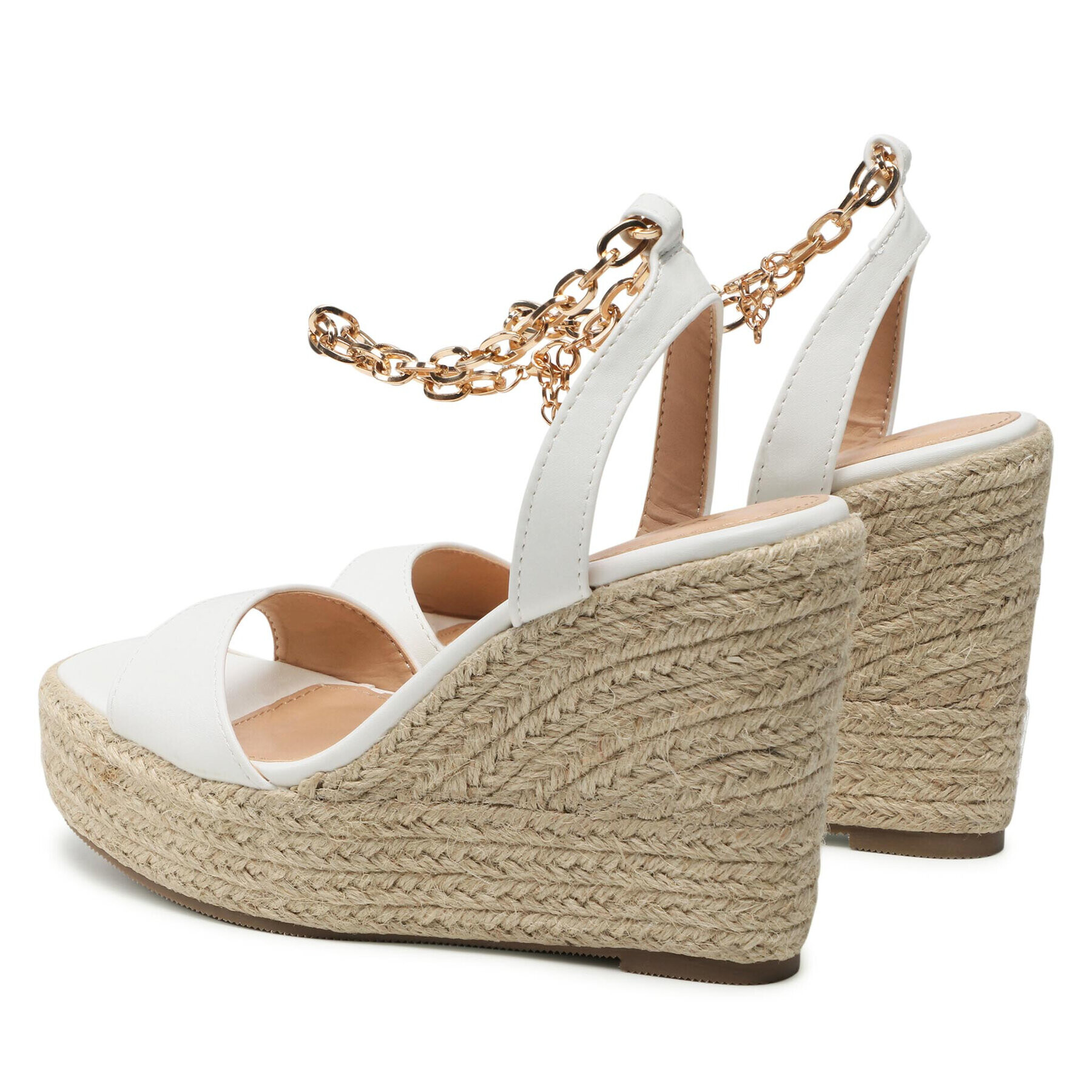 DeeZee Espadrile LS5517-03 Alb - Pled.ro