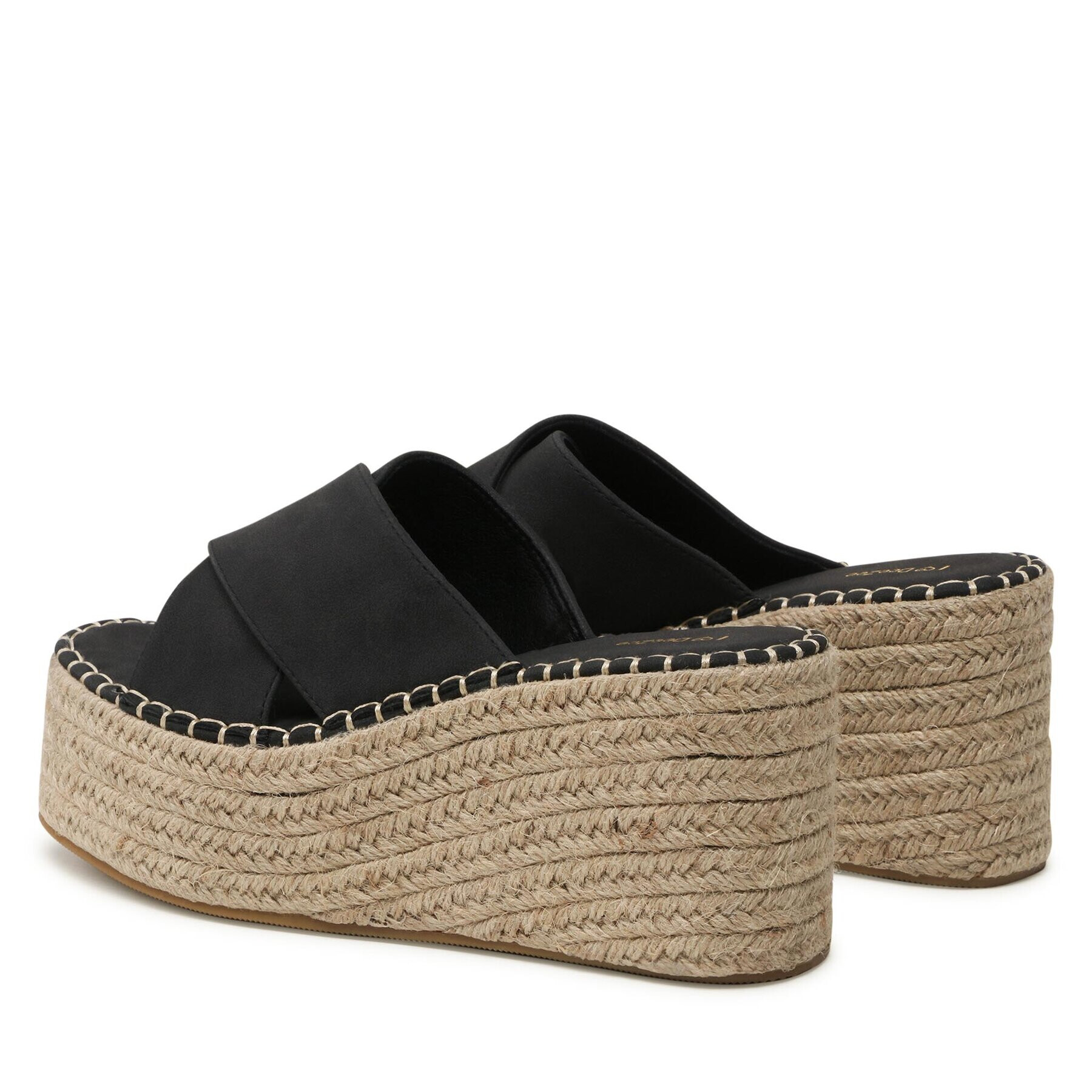 DeeZee Espadrile Q8745-6 Negru - Pled.ro