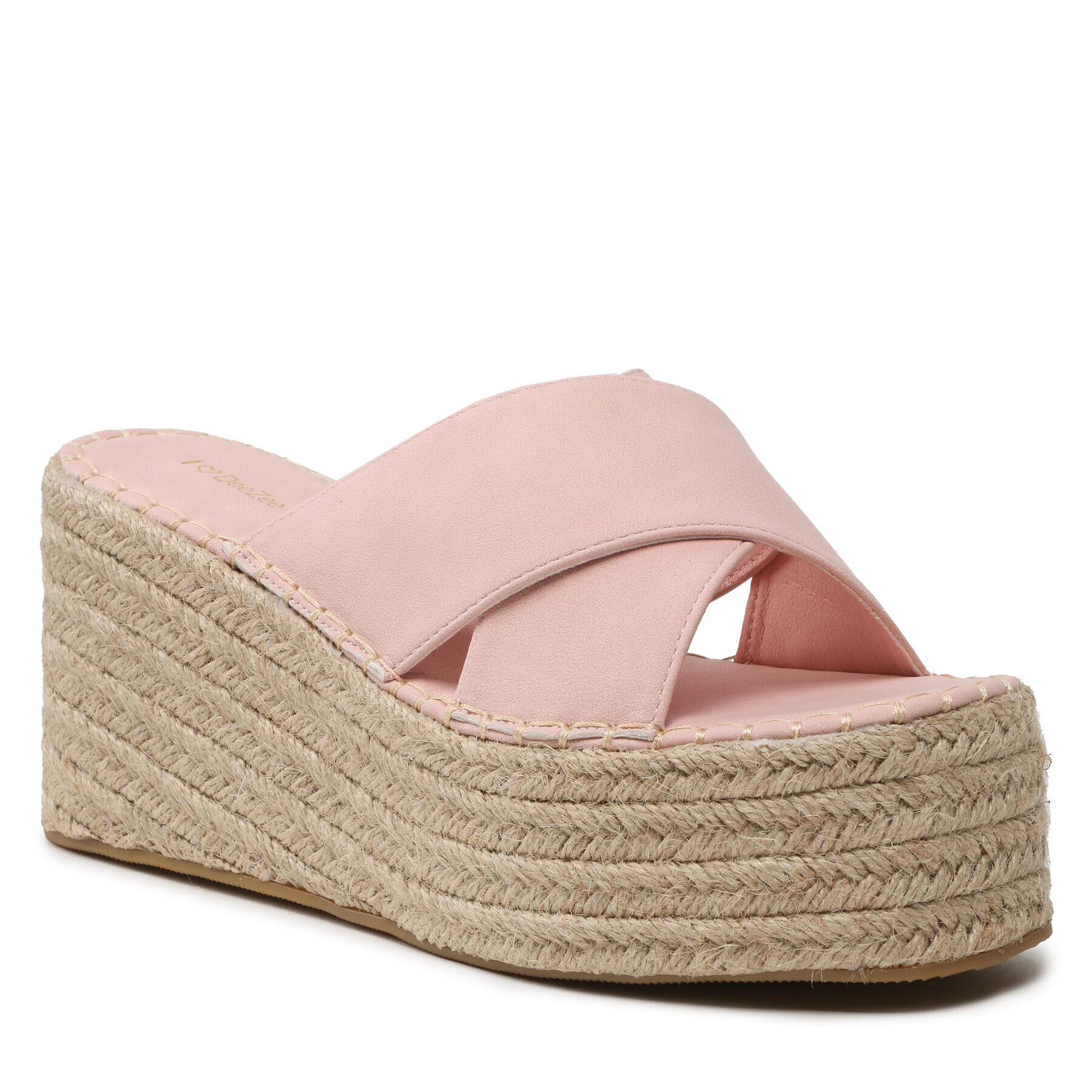 DeeZee Espadrile Q8745-6 Roz - Pled.ro