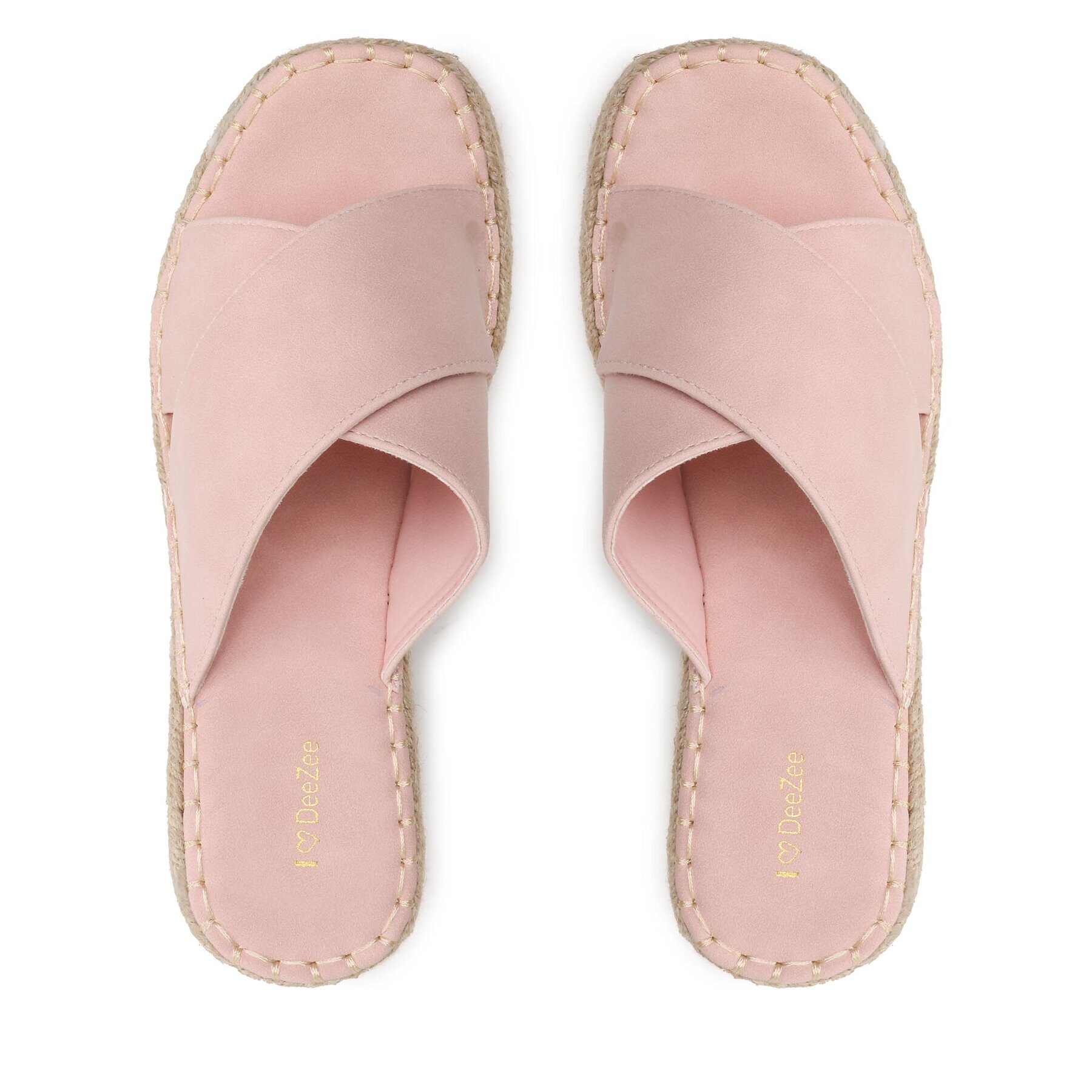 DeeZee Espadrile Q8745-6 Roz - Pled.ro