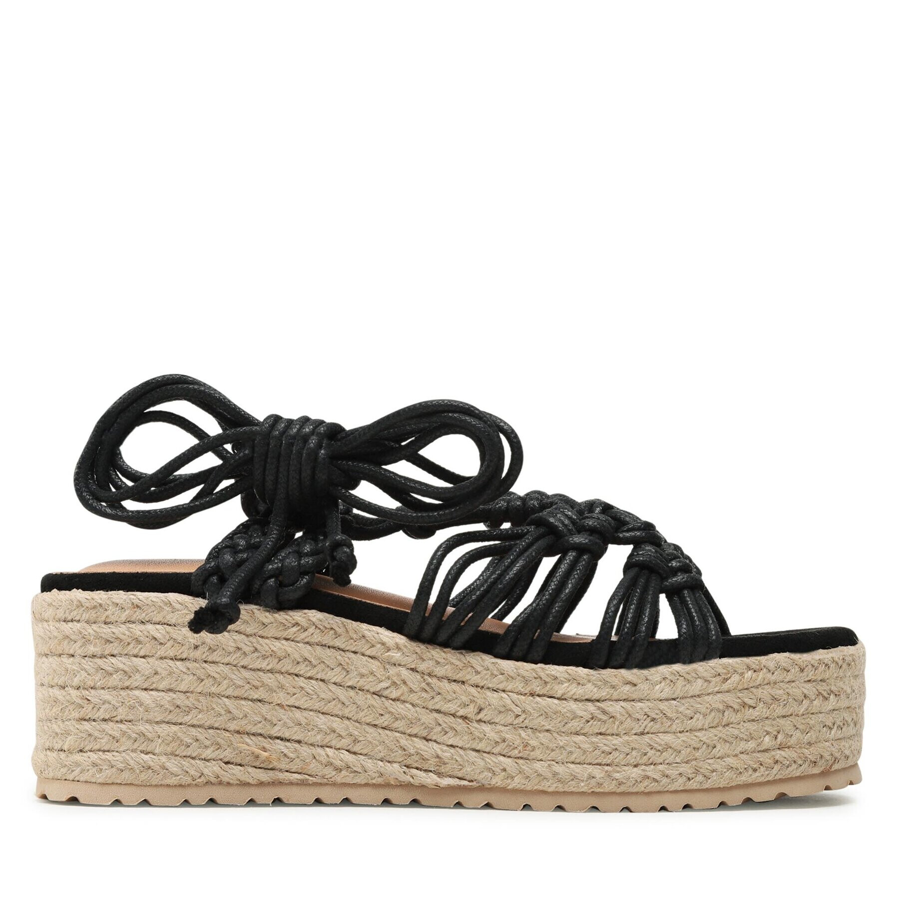 DeeZee Espadrile RT220681 Negru - Pled.ro