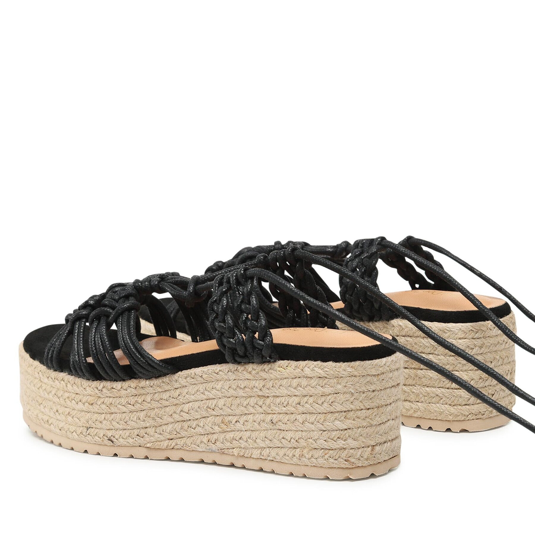 DeeZee Espadrile RT220681 Negru - Pled.ro