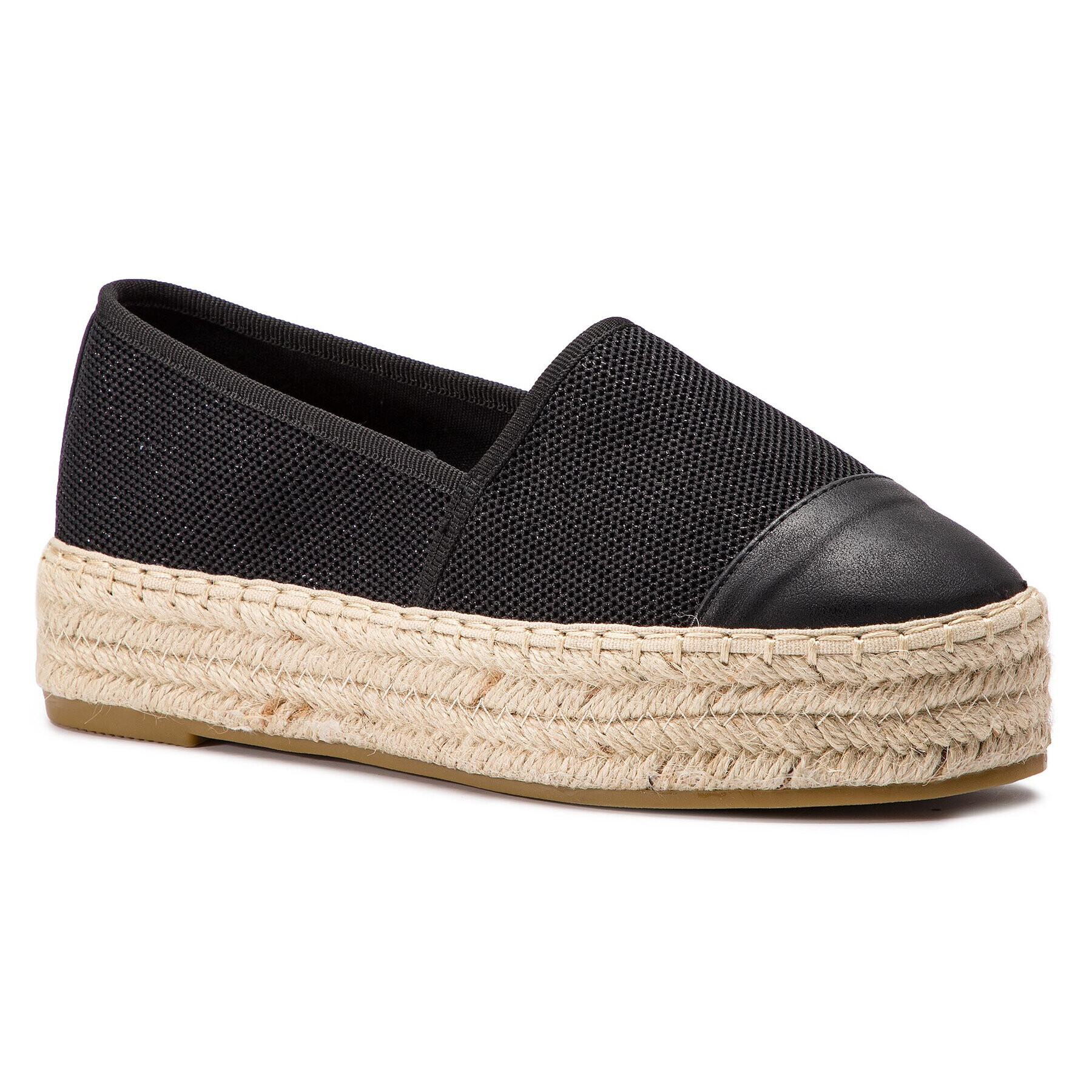 DeeZee Espadrile WS083102-01 Negru - Pled.ro