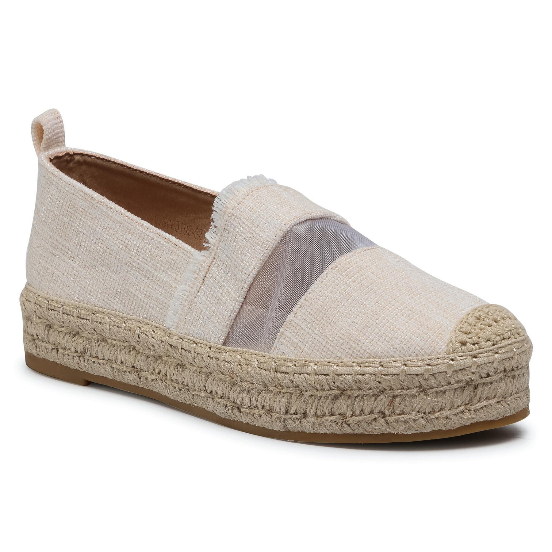 DeeZee Espadrile WS083102-02 Bej - Pled.ro