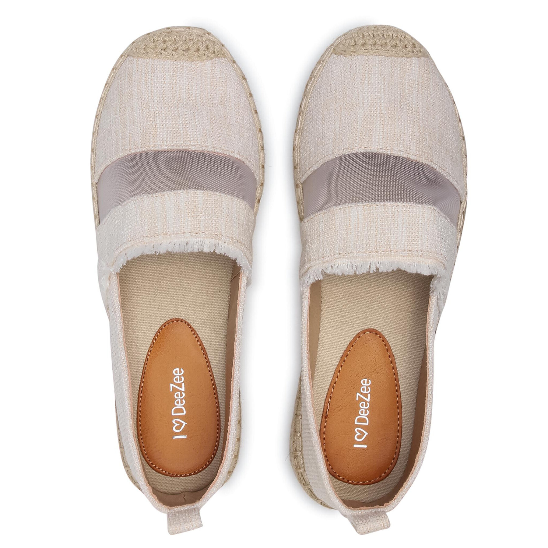 DeeZee Espadrile WS083102-02 Bej - Pled.ro