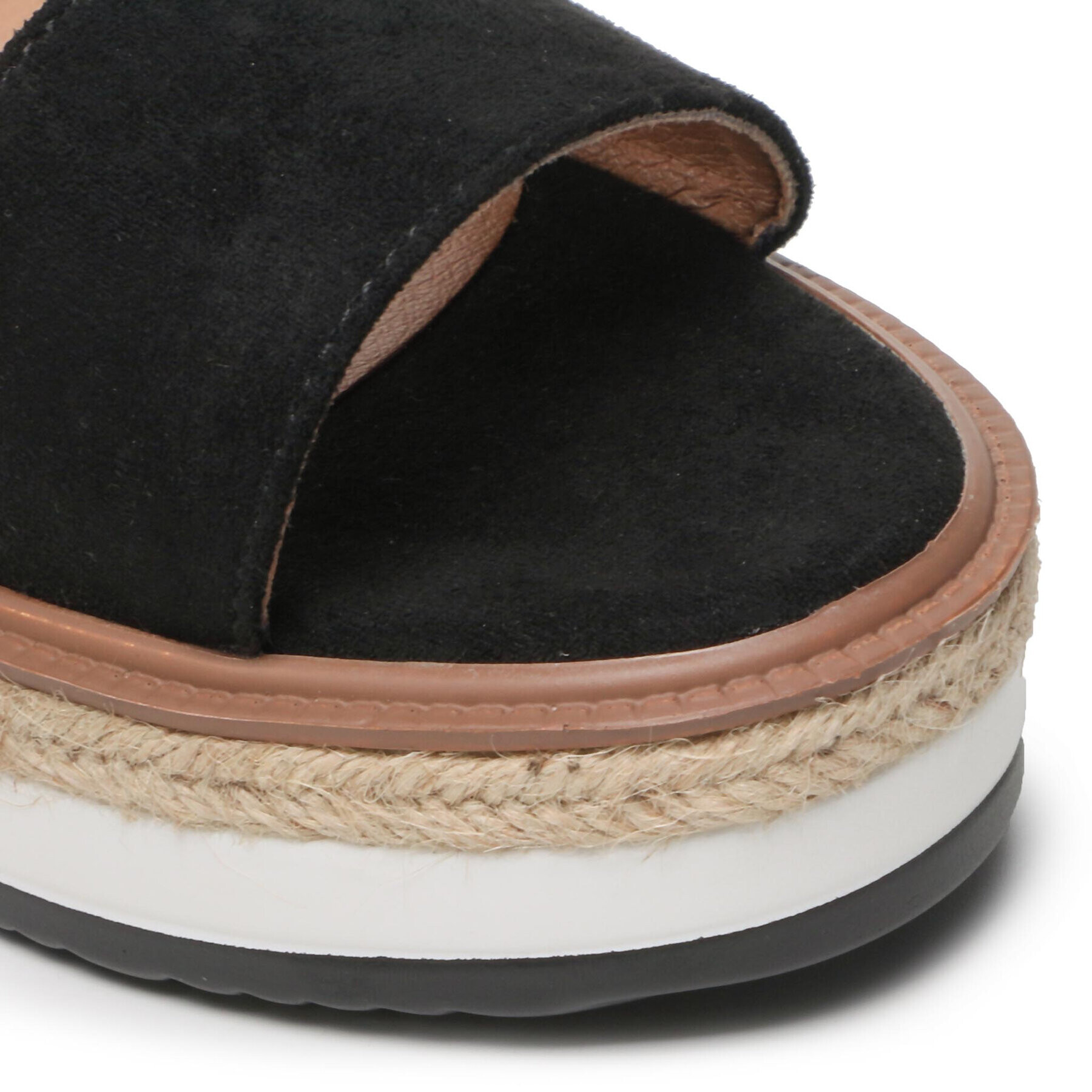 DeeZee Espadrile WS091-01 Negru - Pled.ro