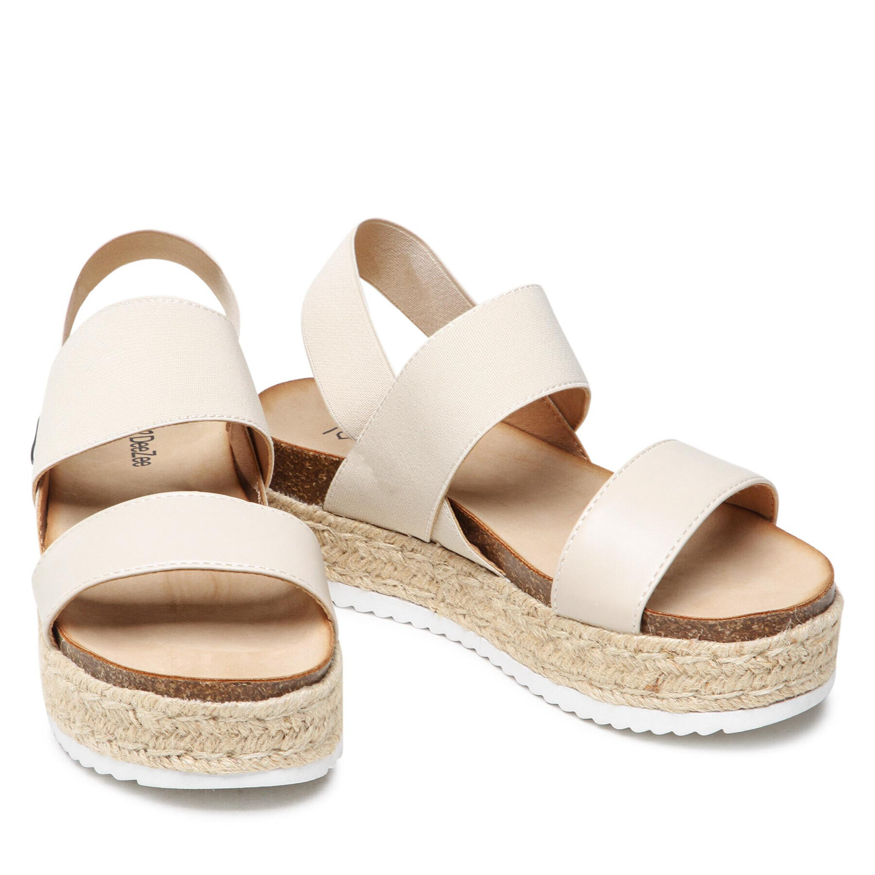 DeeZee Espadrile WS17059-09 Bej - Pled.ro