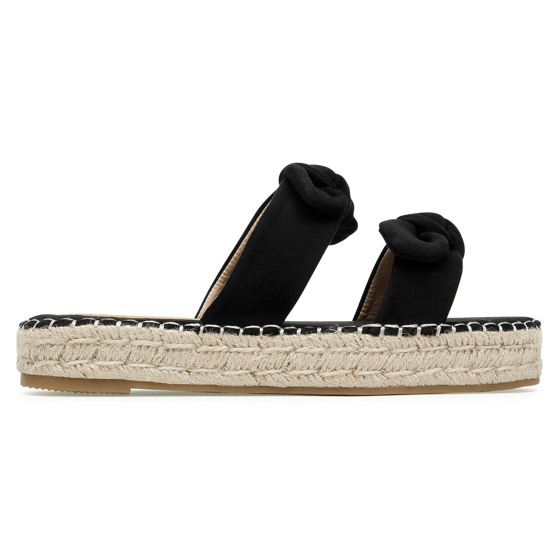 DeeZee Espadrile WS19354-12 Negru - Pled.ro