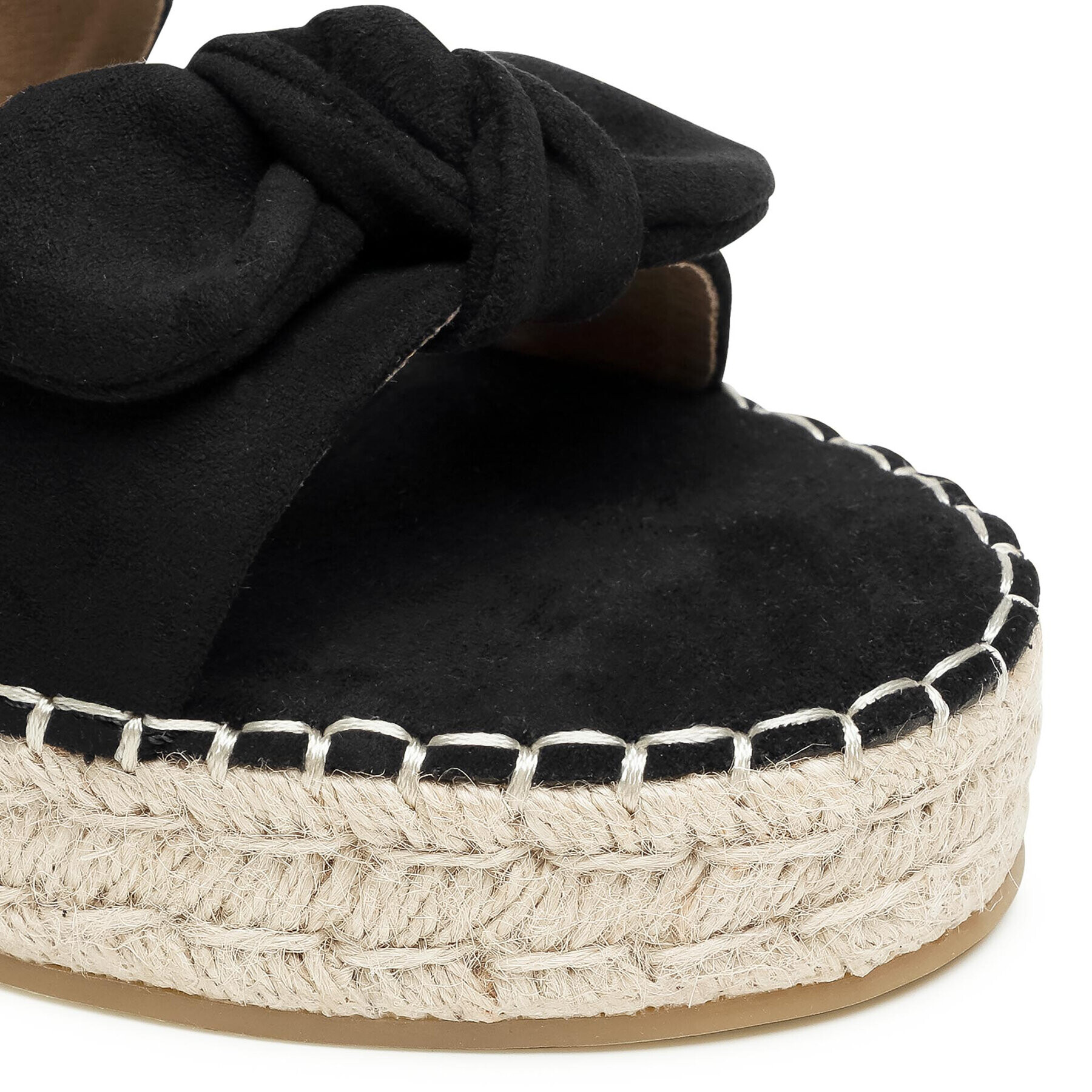 DeeZee Espadrile WS19354-12 Negru - Pled.ro