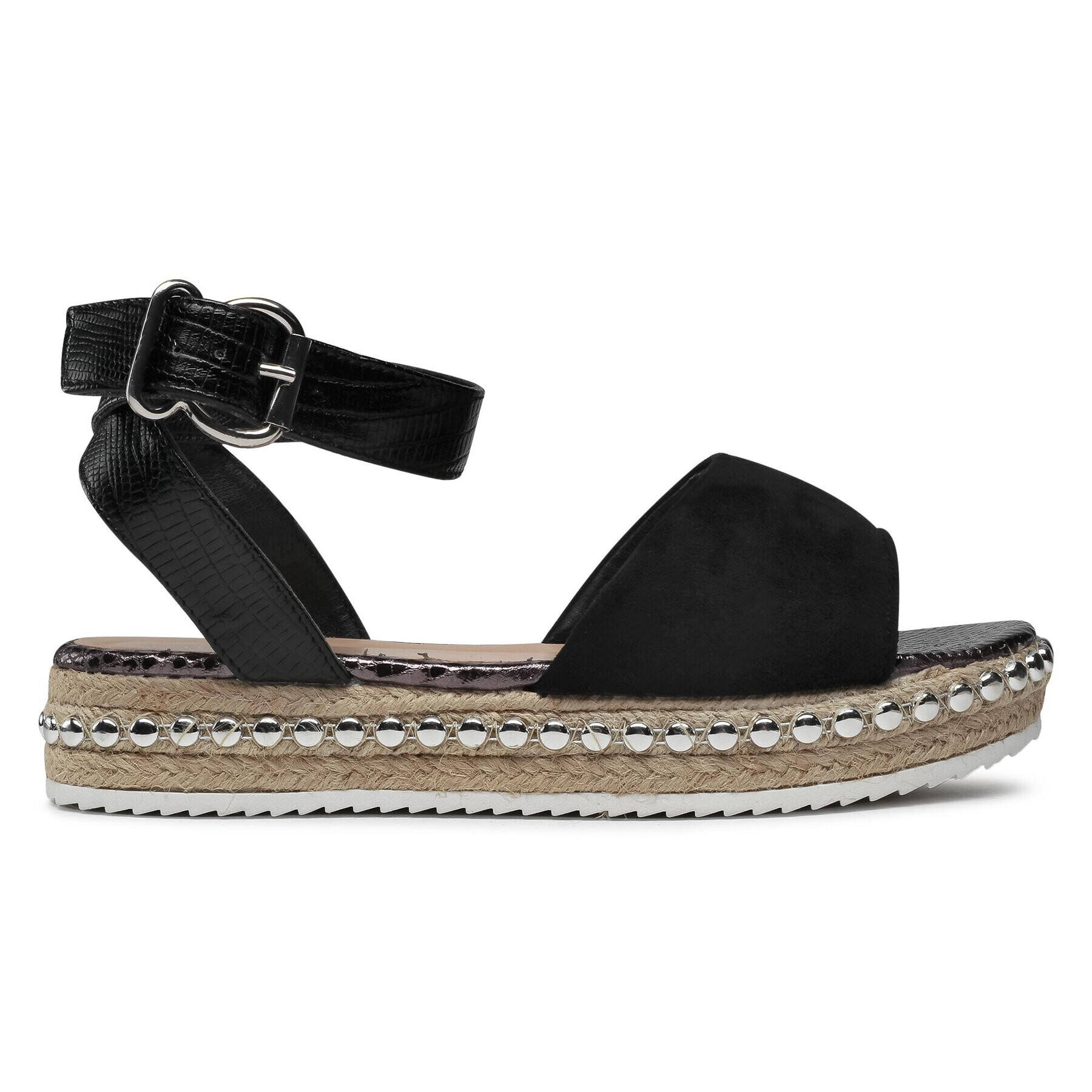 DeeZee Espadrile WS210402-01 Negru - Pled.ro