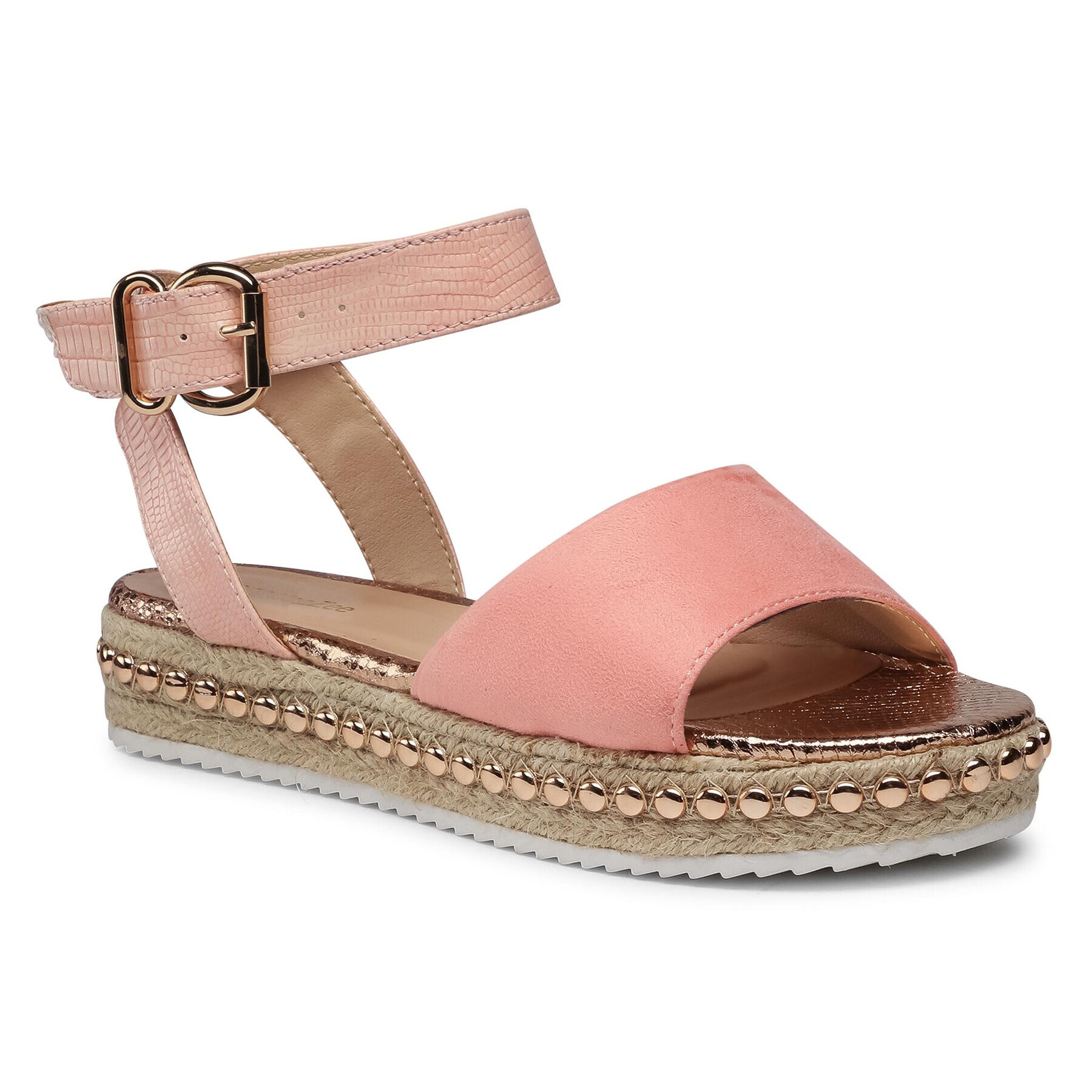 DeeZee Espadrile WS210402-01 Roz - Pled.ro