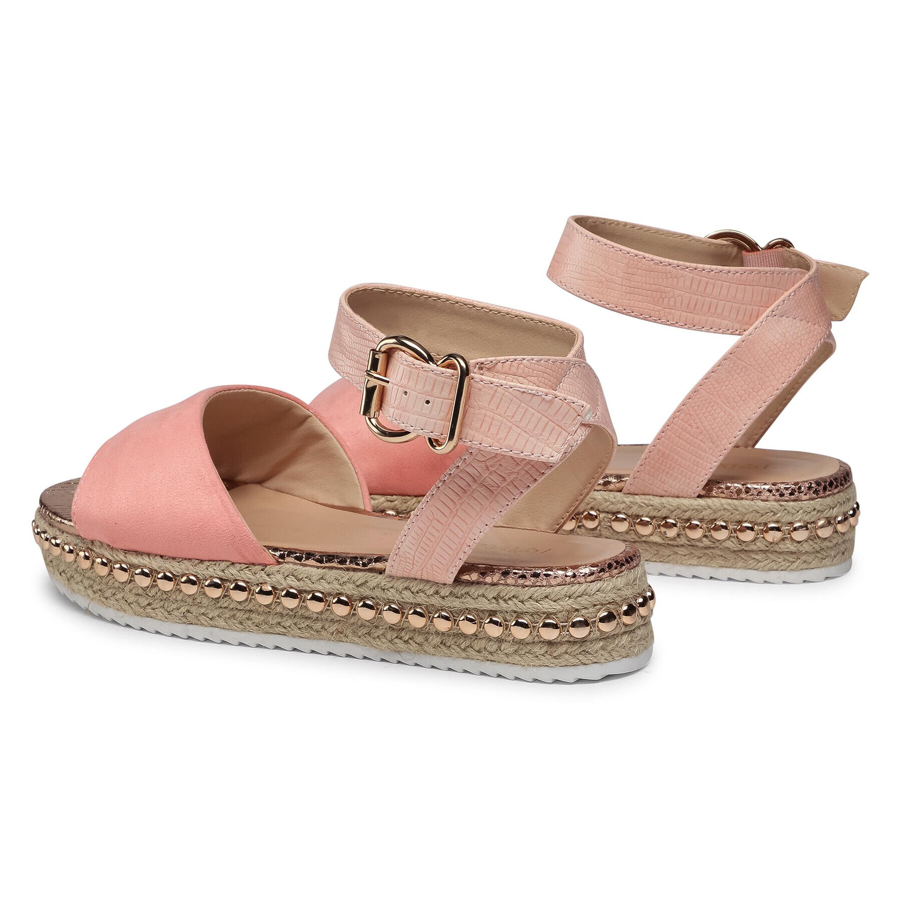 DeeZee Espadrile WS210402-01 Roz - Pled.ro