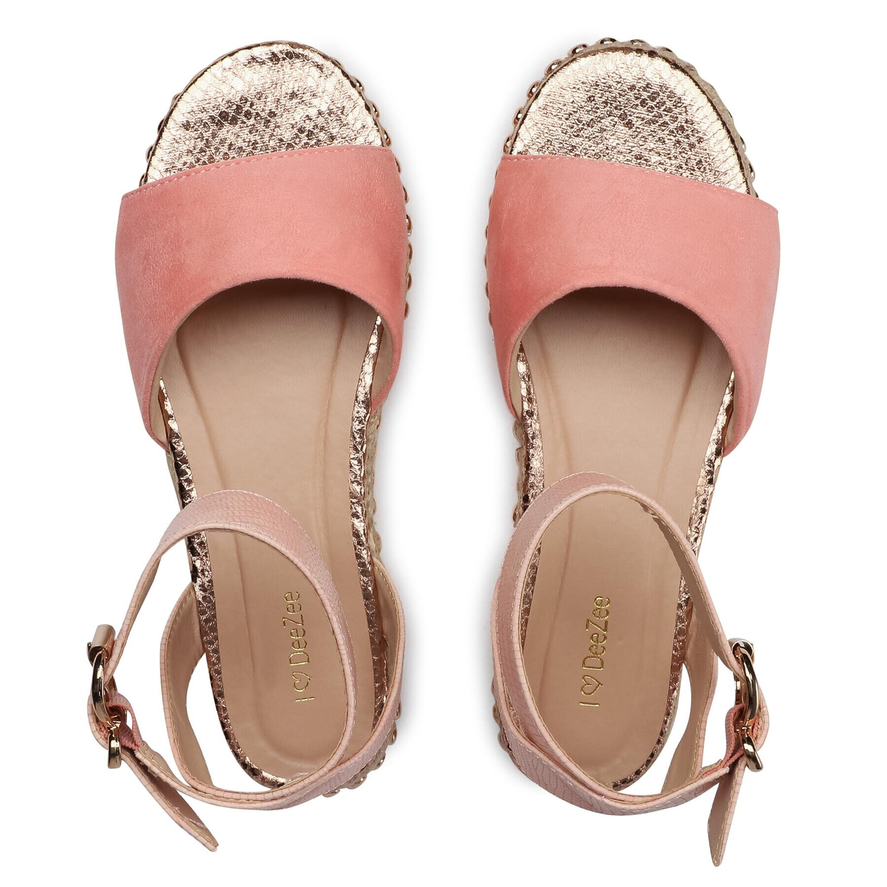 DeeZee Espadrile WS210402-01 Roz - Pled.ro