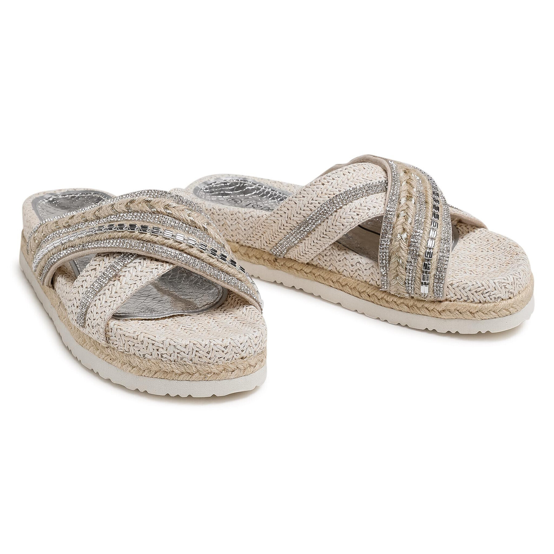 DeeZee Espadrile WS210432-01 Bej - Pled.ro