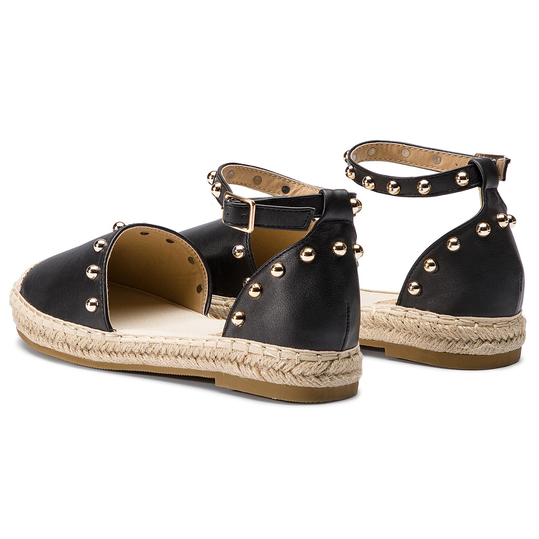 DeeZee Espadrile WS56700-15 Negru - Pled.ro