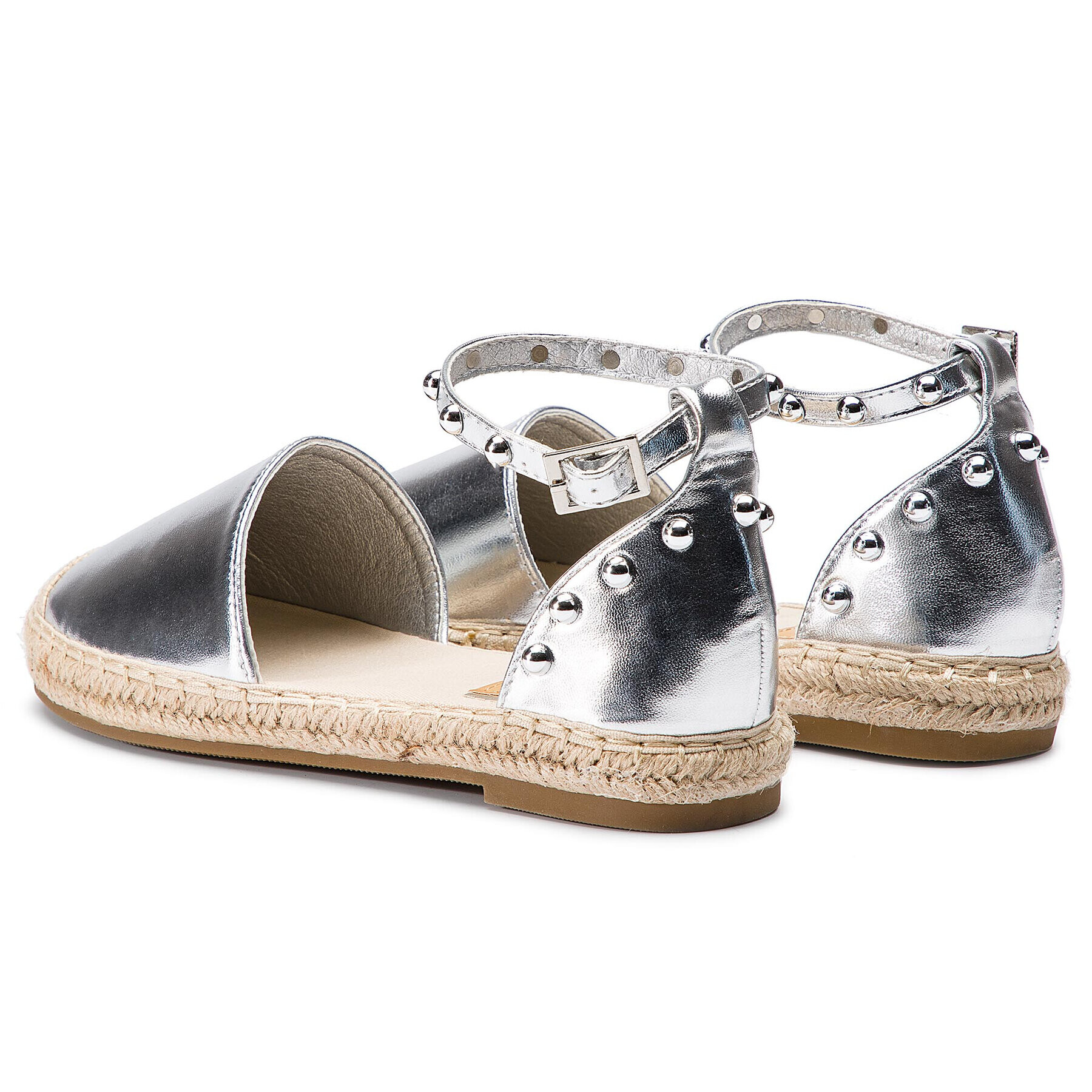 DeeZee Espadrile WS56700-16 Argintiu - Pled.ro