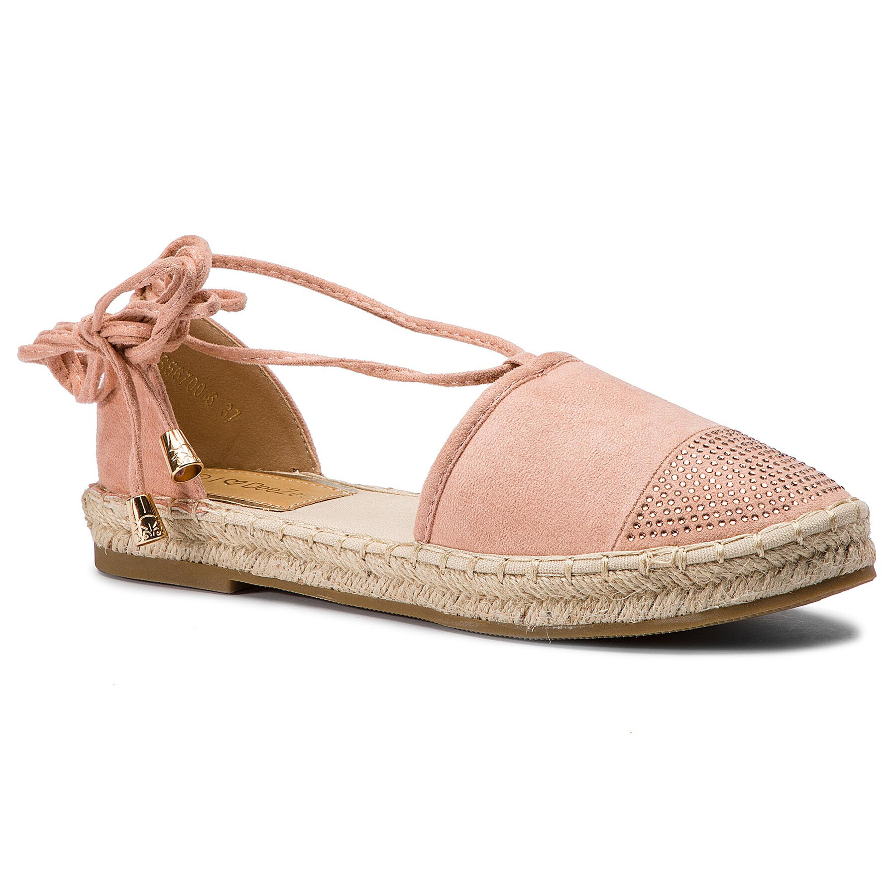 DeeZee Espadrile WS56700-6 Roz - Pled.ro