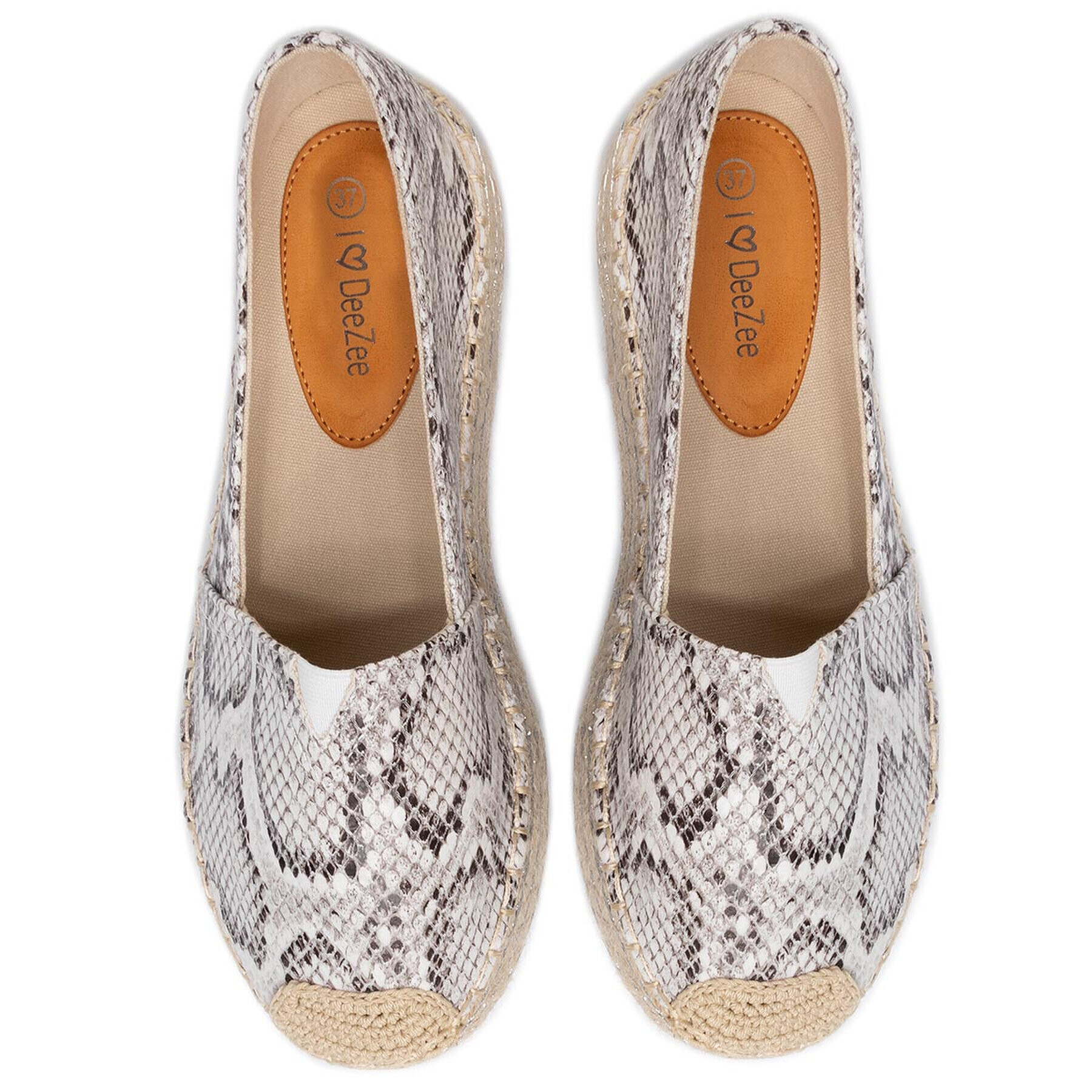 DeeZee Espadrile WS569B-16 Bej - Pled.ro