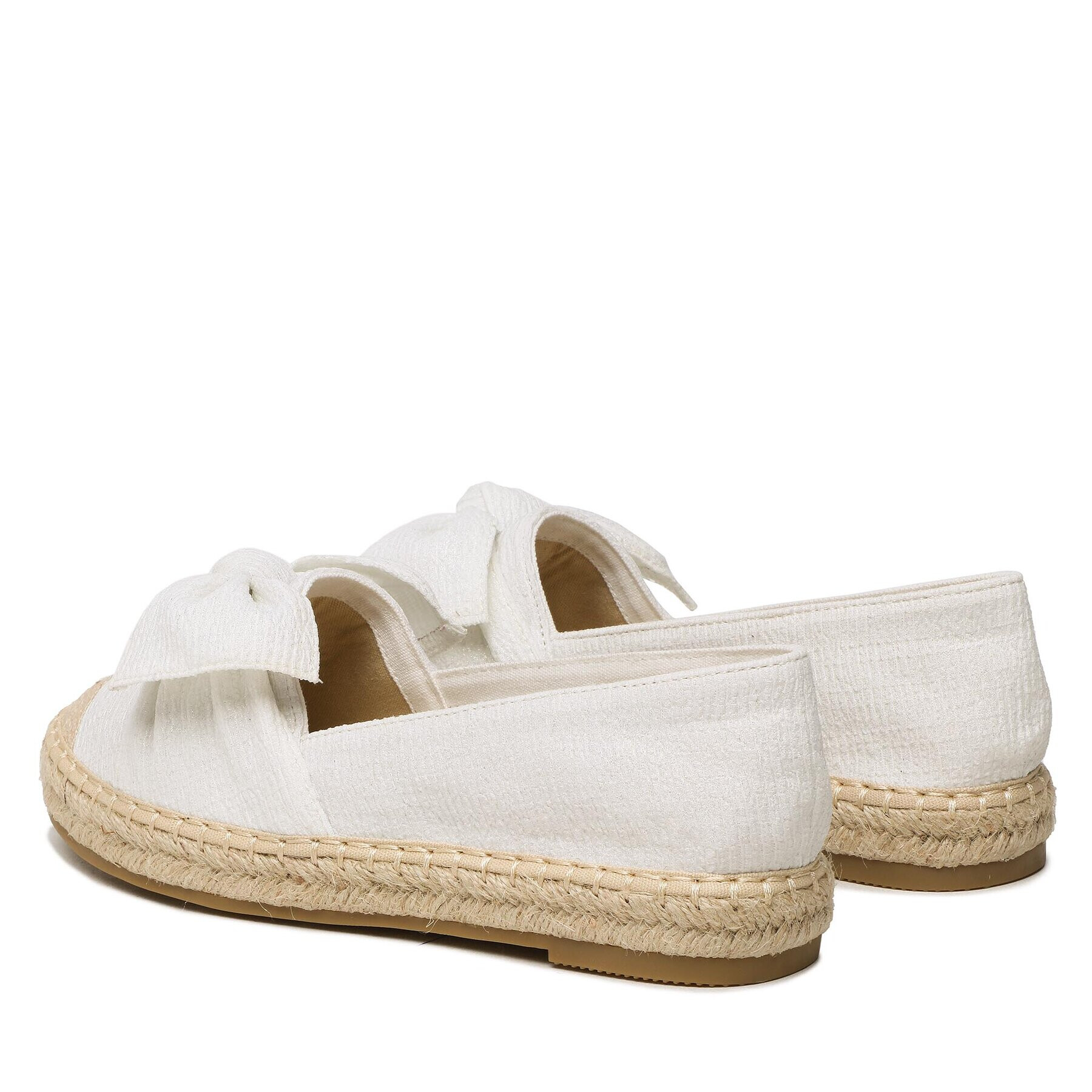 DeeZee Espadrile WS714-102 Alb - Pled.ro