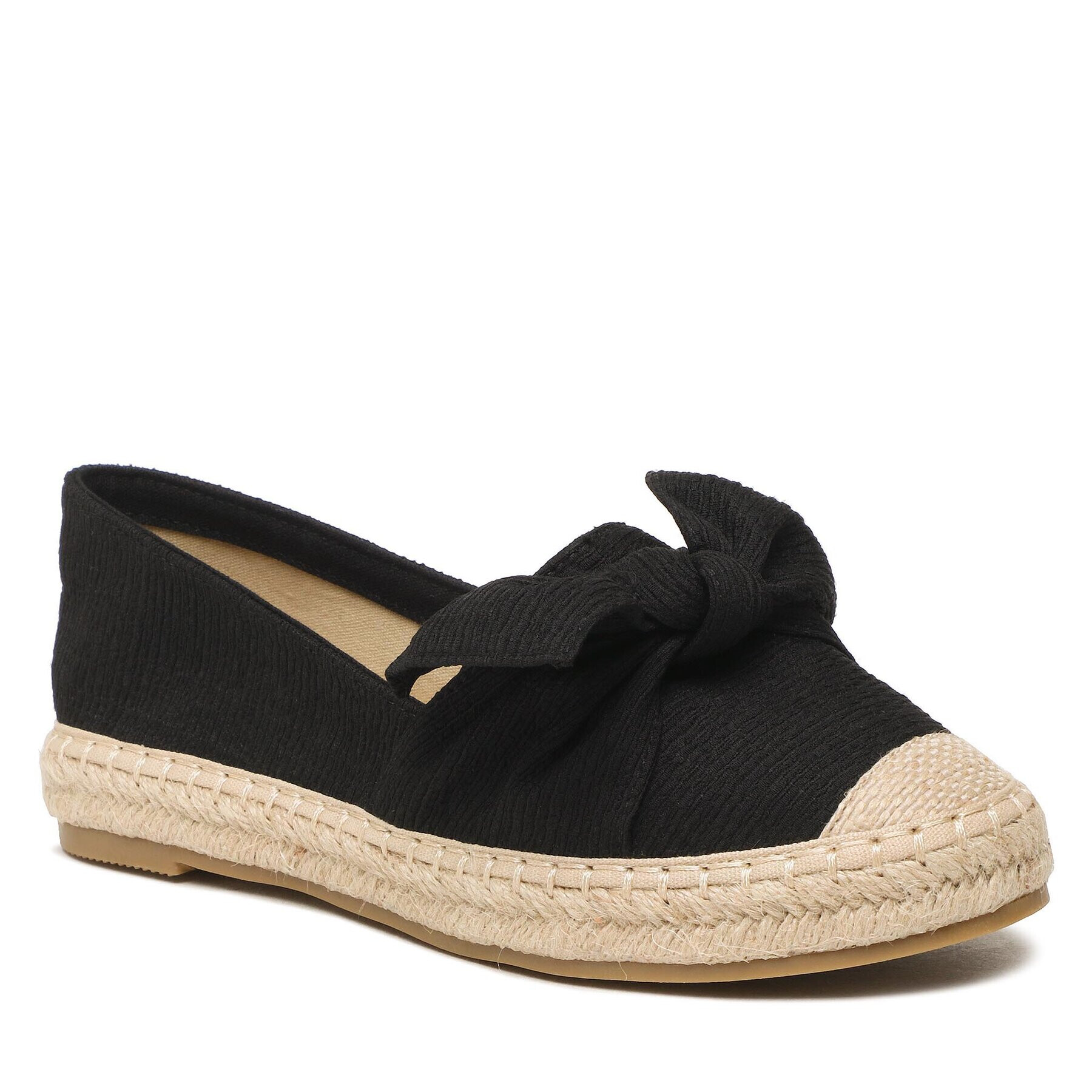 DeeZee Espadrile WS714-102 Negru - Pled.ro