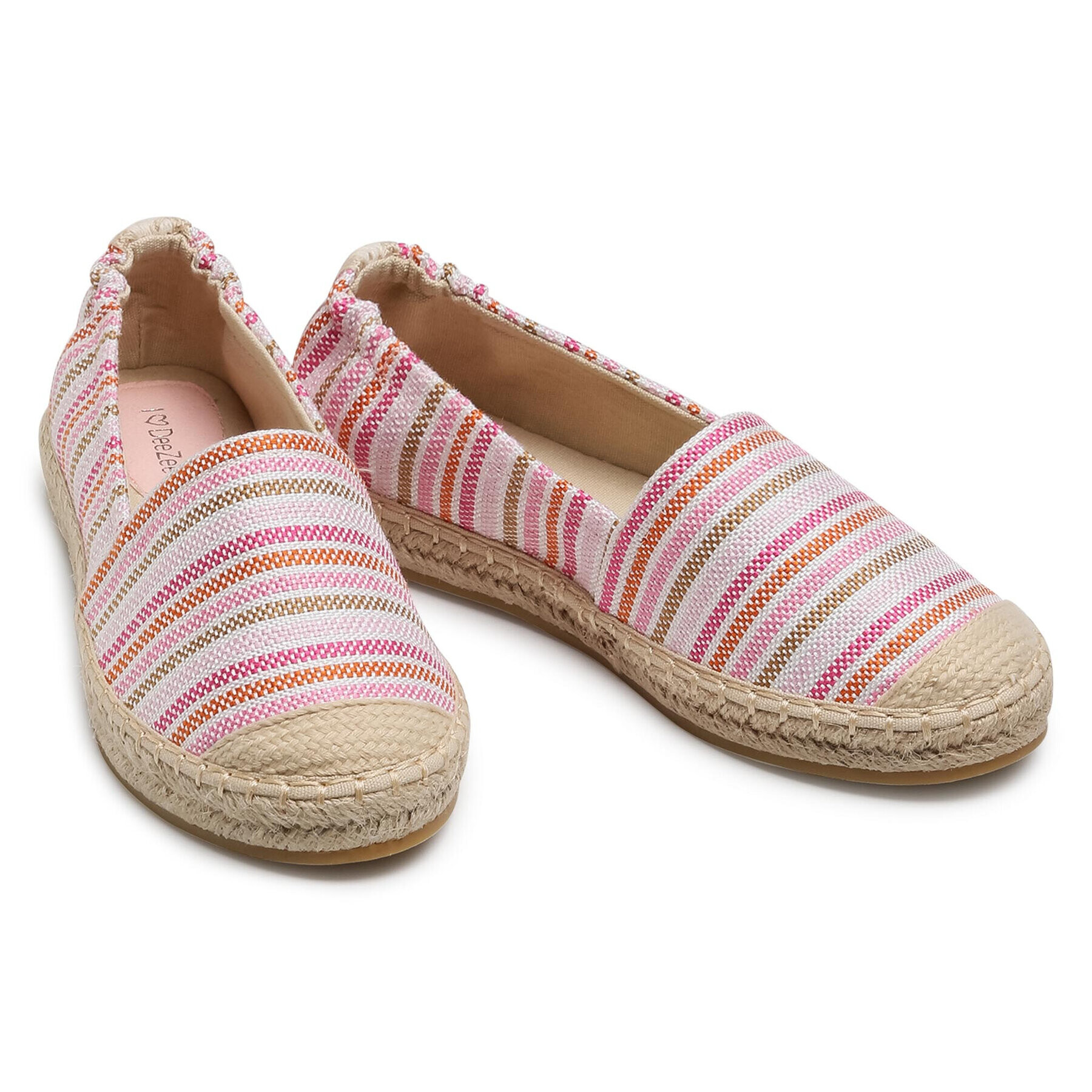 DeeZee Espadrile WSESP07 Roz - Pled.ro