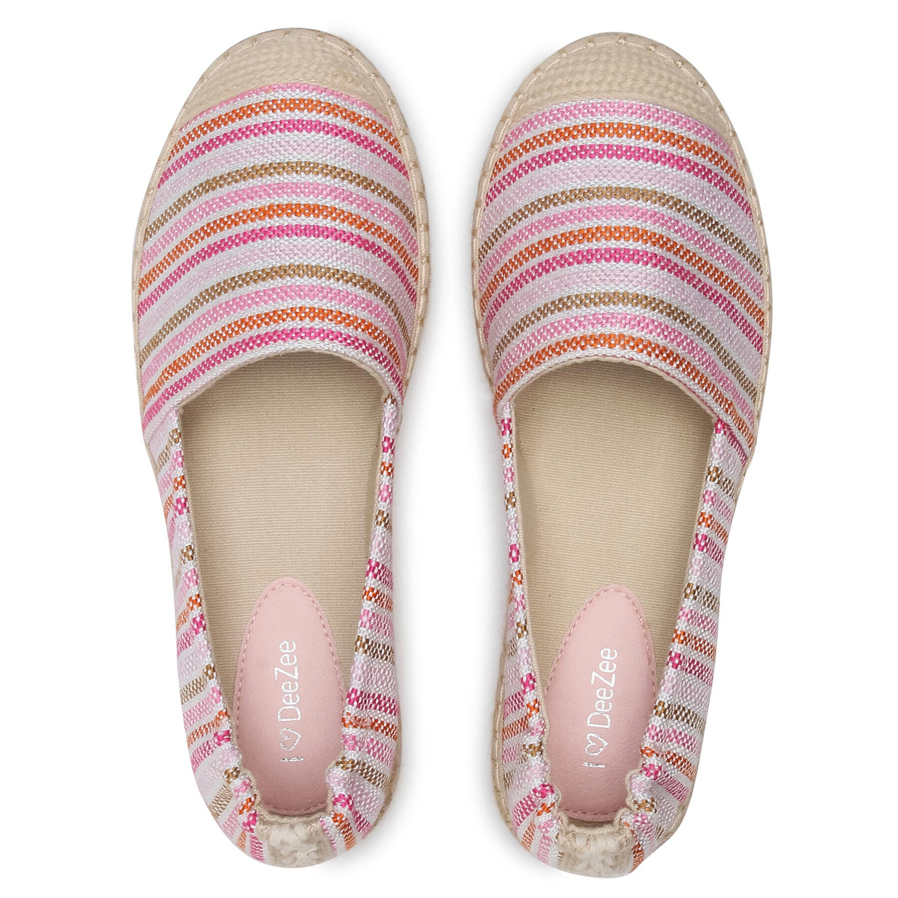 DeeZee Espadrile WSESP07 Roz - Pled.ro