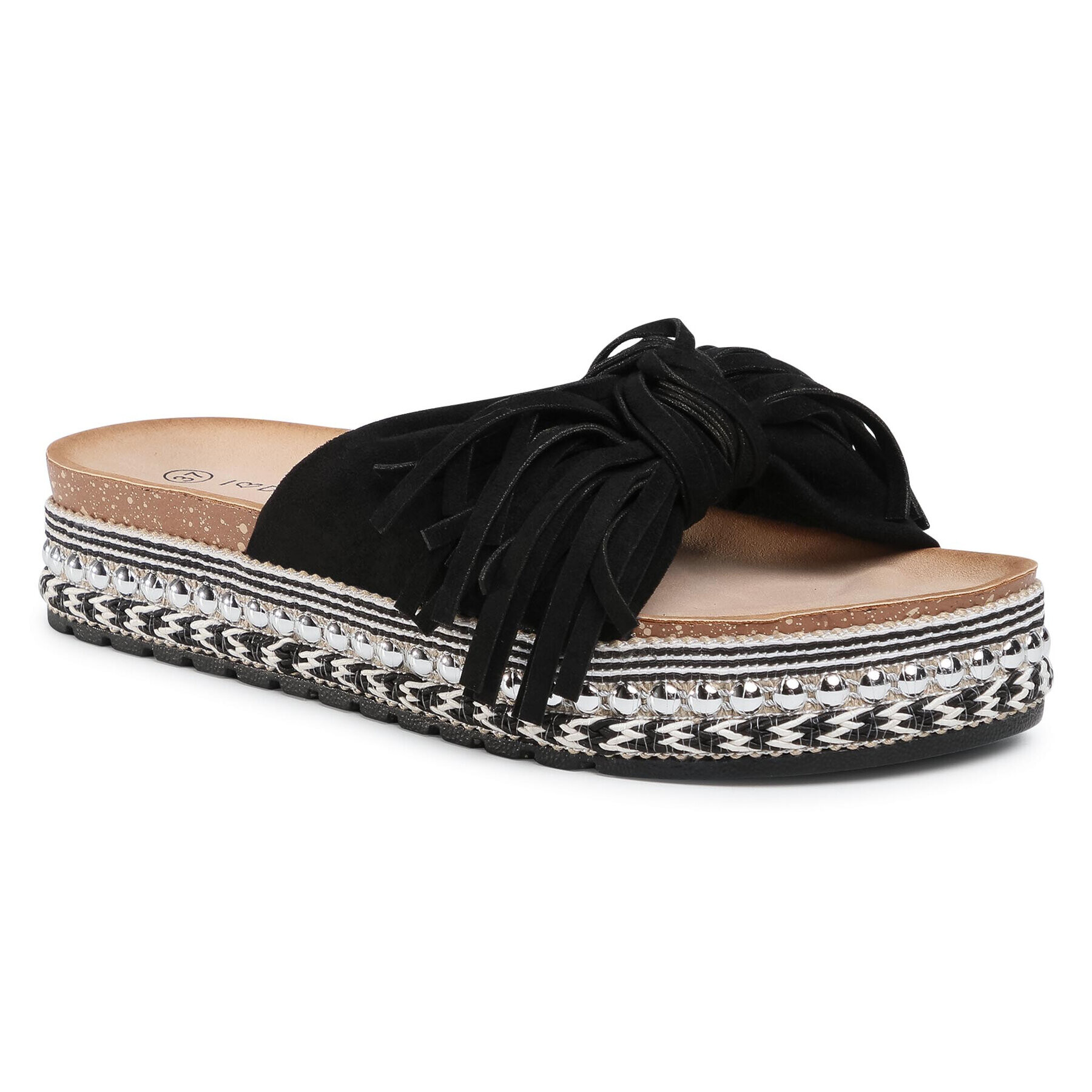 DeeZee Espadrile WSHT2019-05 Negru - Pled.ro