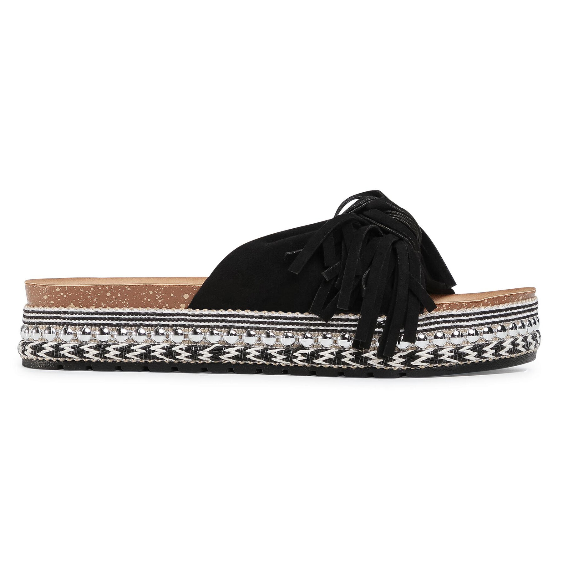 DeeZee Espadrile WSHT2019-05 Negru - Pled.ro