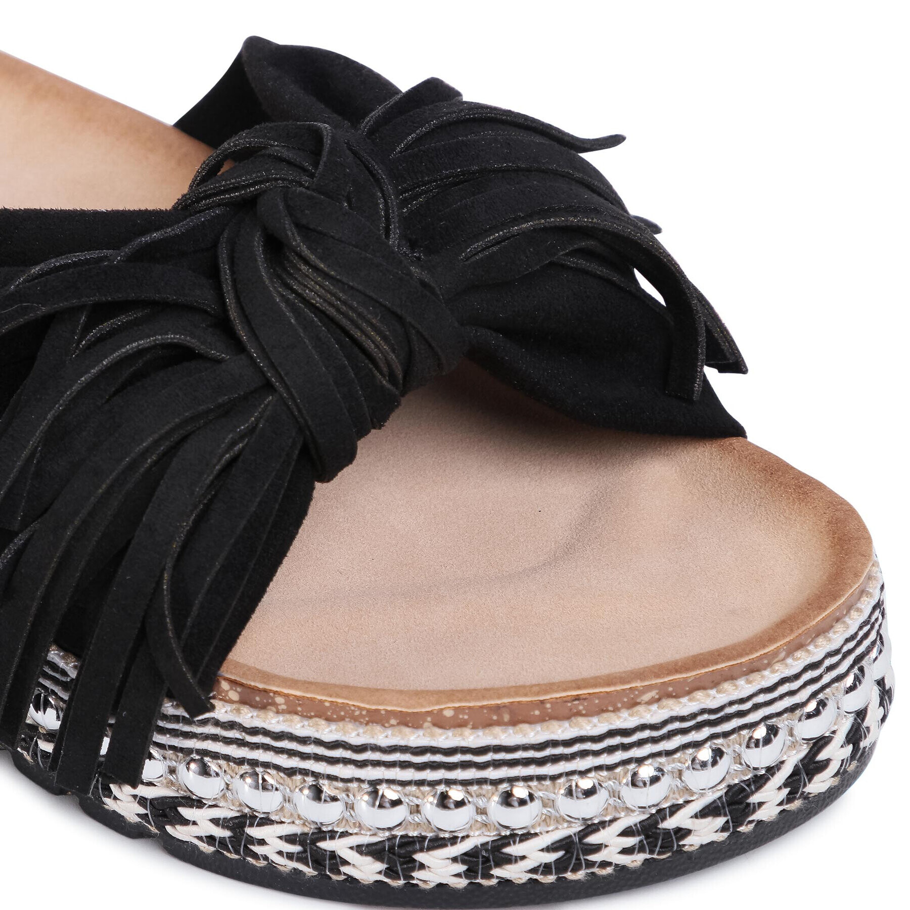 DeeZee Espadrile WSHT2019-05 Negru - Pled.ro