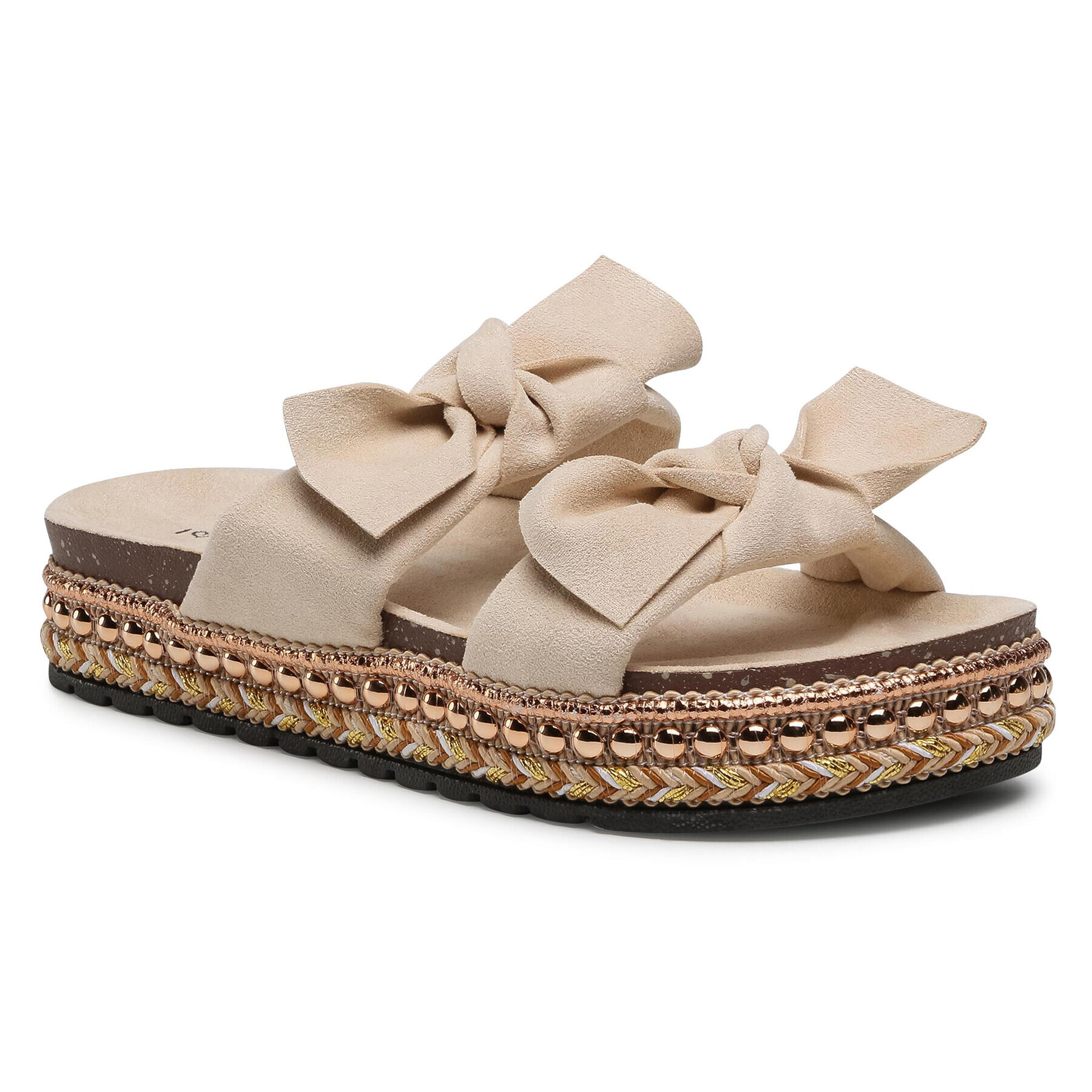 DeeZee Espadrile WSHT2019-07 Bej - Pled.ro