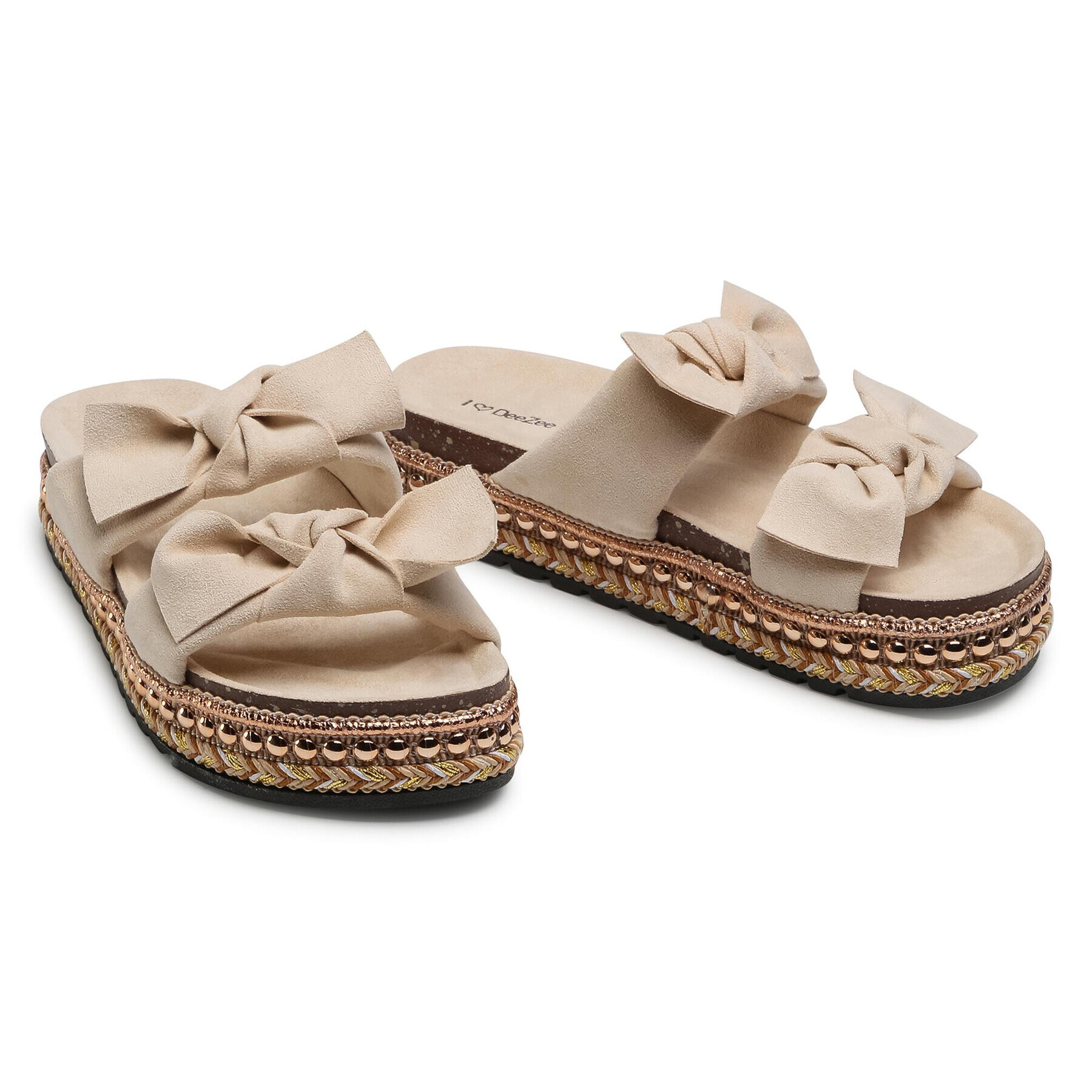 DeeZee Espadrile WSHT2019-07 Bej - Pled.ro