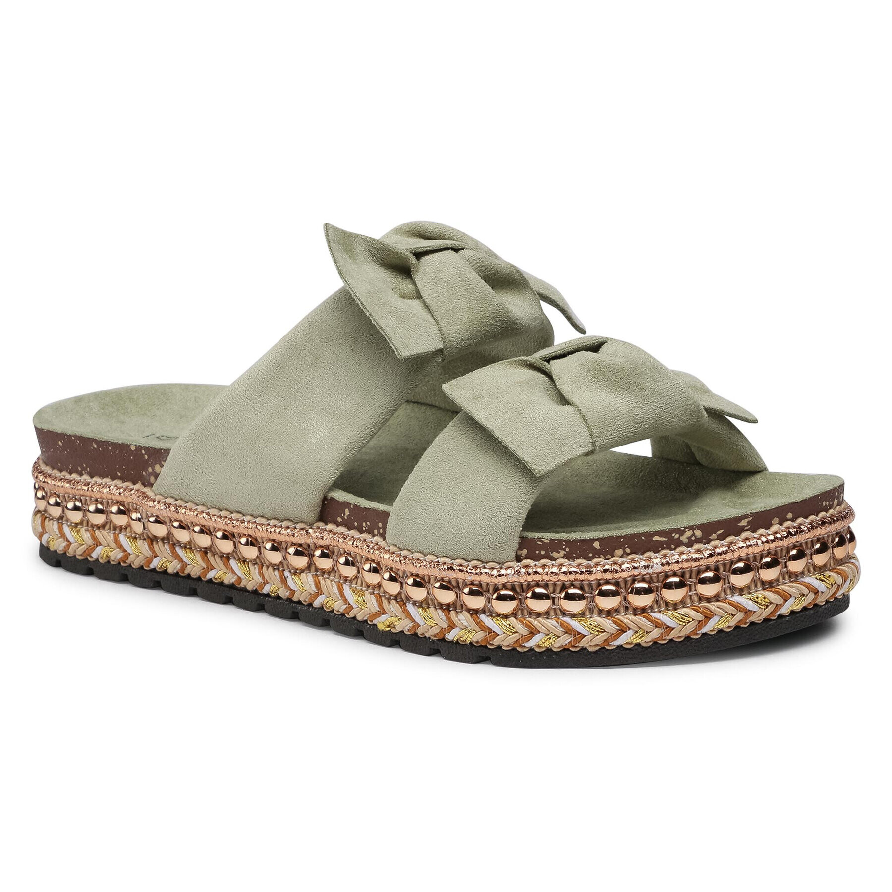 DeeZee Espadrile WSHT2019-07 Verde - Pled.ro