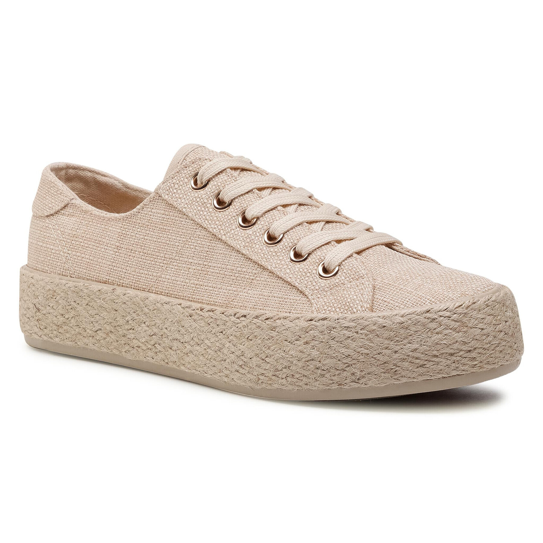 DeeZee Espadrile WSK1576-01 Bej - Pled.ro