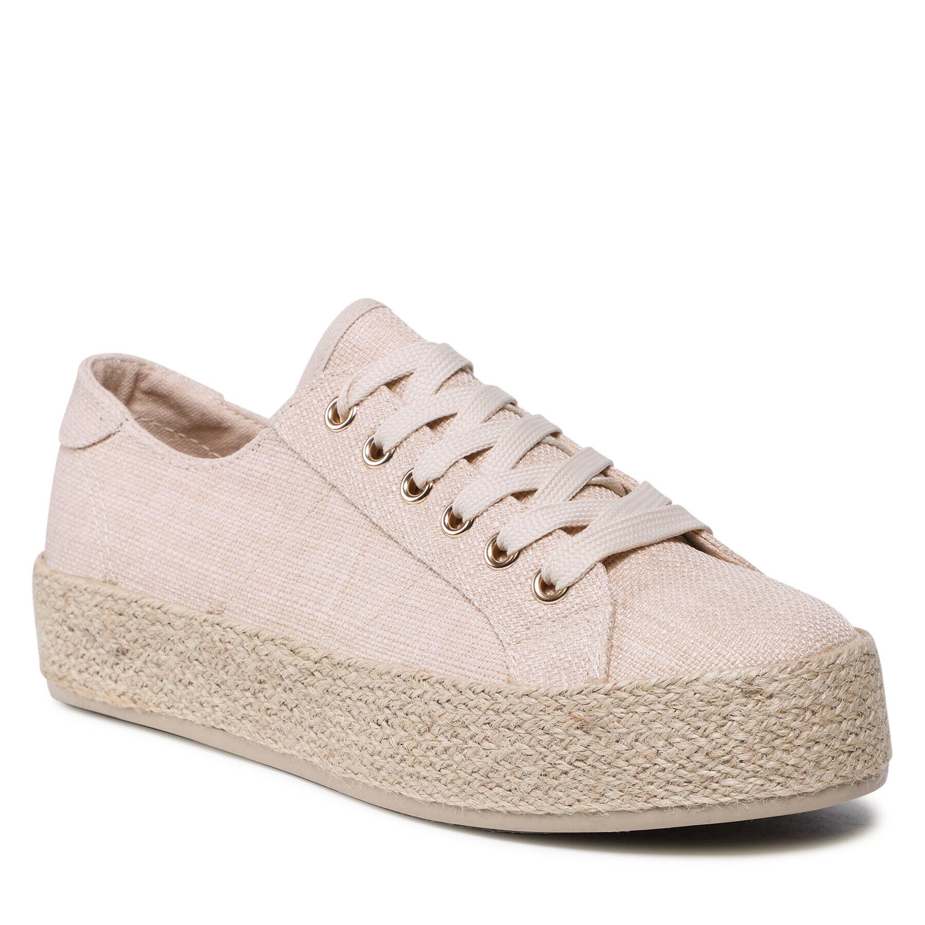 DeeZee Espadrile WSK1576-01 Bej - Pled.ro