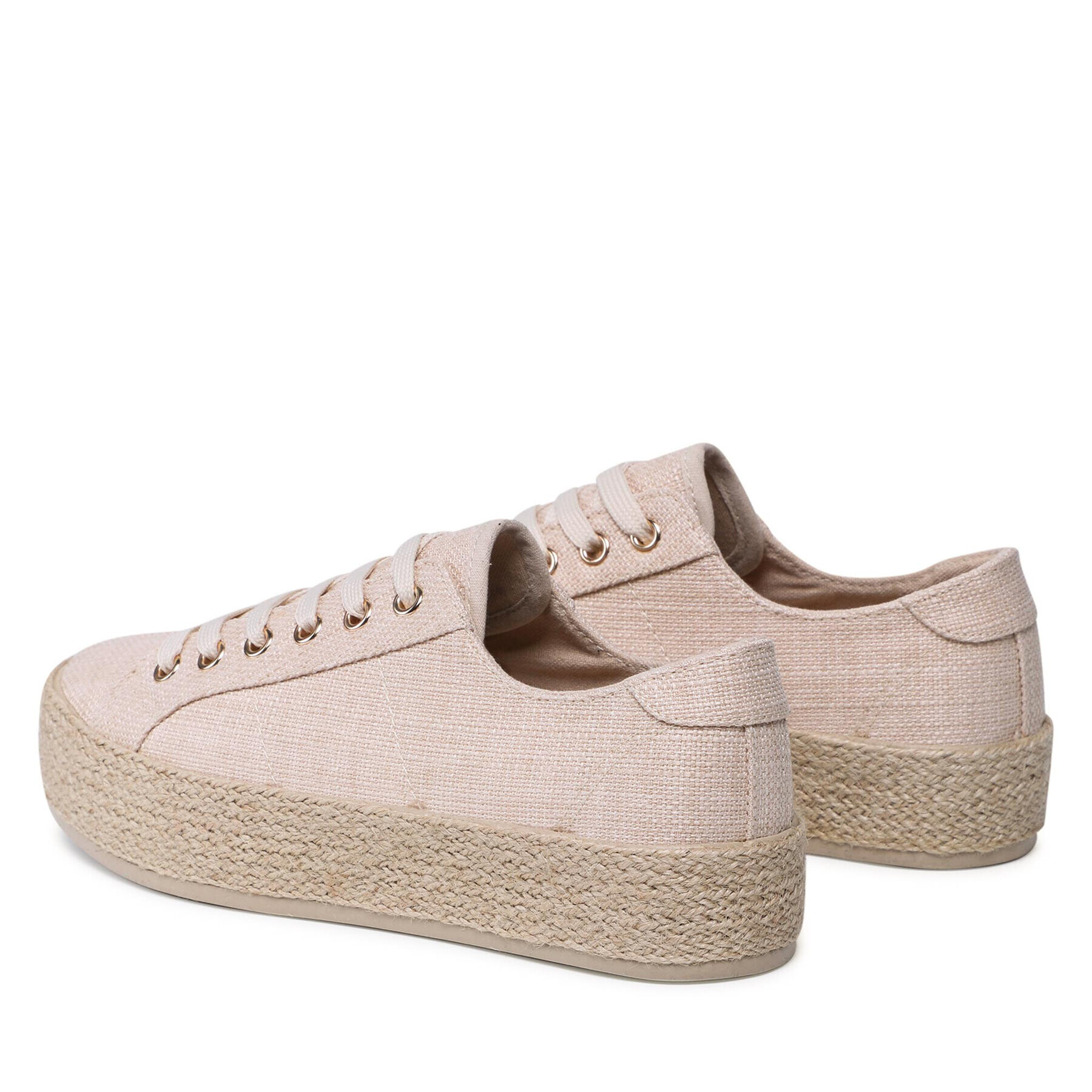 DeeZee Espadrile WSK1576-01 Bej - Pled.ro